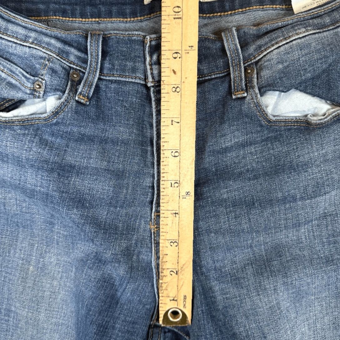 Levi's Levi's 505 Jeans Womens Size 29 Medium Wash Denim Straight Leg Pockets Blue 29 Women Size 29" - 4 Thumbnail