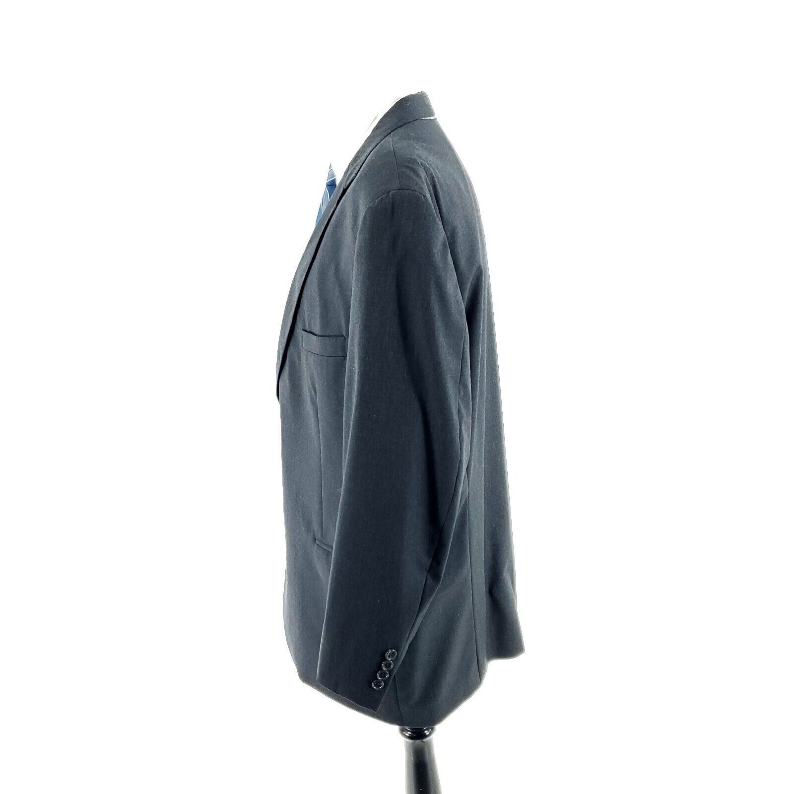 Joseph & Feiss Joseph & Feiss Gold Wool 2 Button Suit Jacket 46R OR Slim 48 Size 46R - 4 Thumbnail