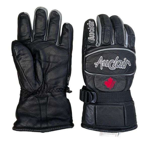 Other Auclair Black Leather Gloves - XL Size ONE SIZE - 5 Thumbnail