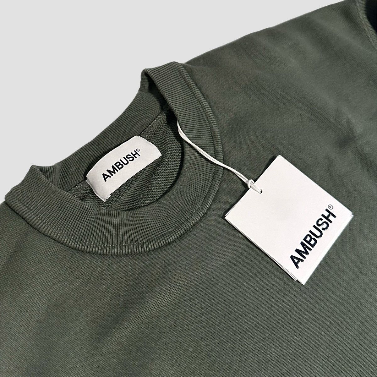 Ambush Design Ambush Sleeve Logo Sweatshirt Thyme Size US M / EU 48-50 / 2 - 14 Thumbnail