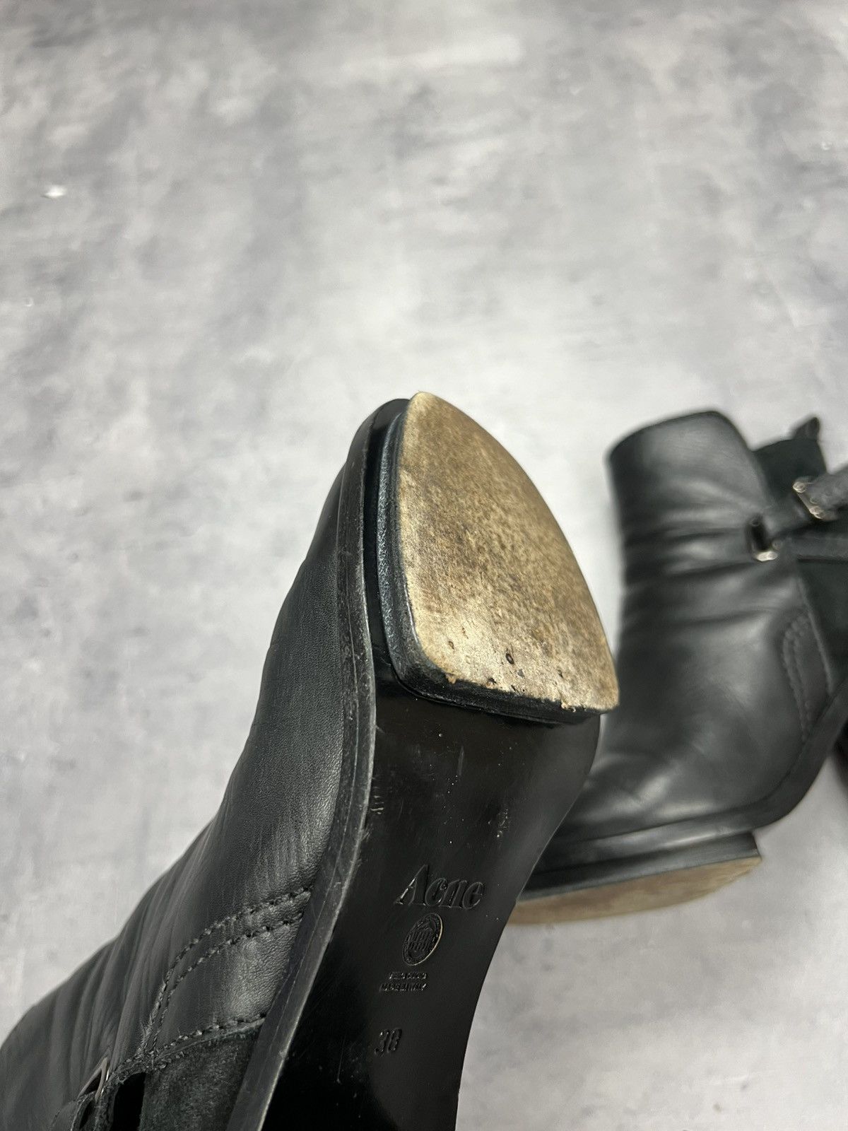 Acne Studios Acne Studios Cypress Ankle Boots Black Women's size US 8/ 38 Size US 8 / IT 38 - 14 Thumbnail