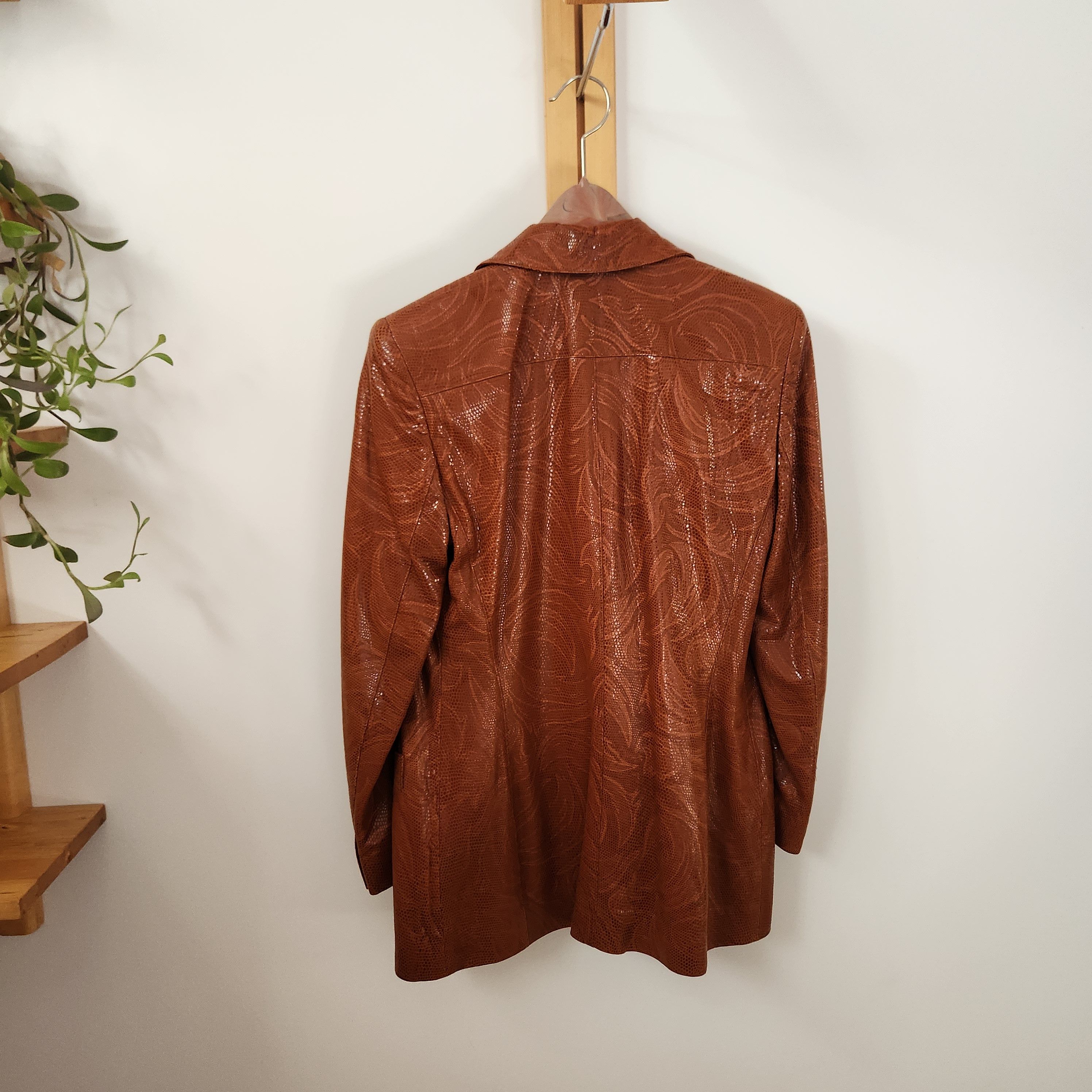 Escada Escada x Margaretha Ley Nappa Leather Jacket Size XS / US 0-2 / IT 36-38 - 2 Thumbnail