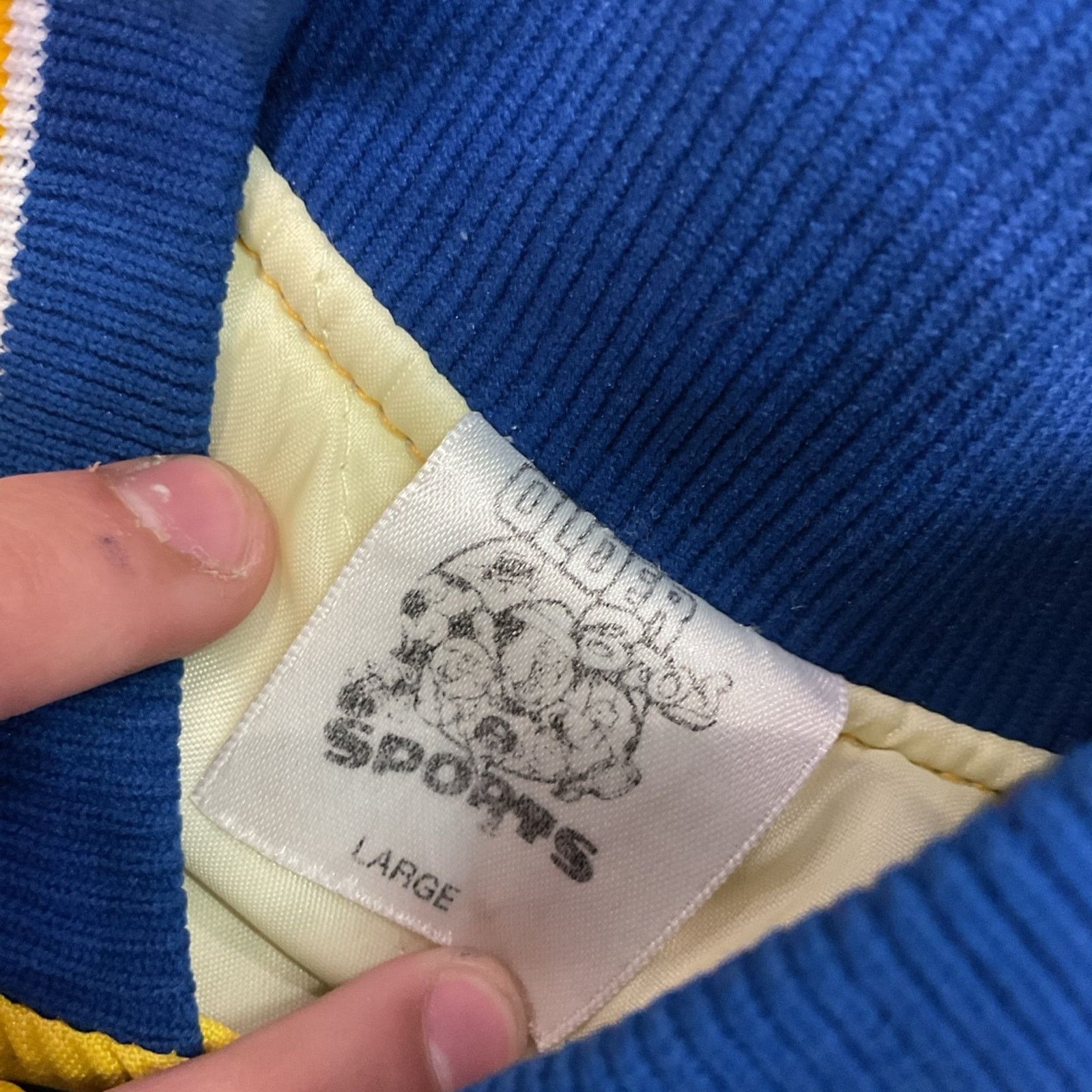 Vintage 1970s–early 1980s Nylon Snap Bomber / Softball Team Jacket Size US L / EU 52-54 / 3 - 3 Thumbnail
