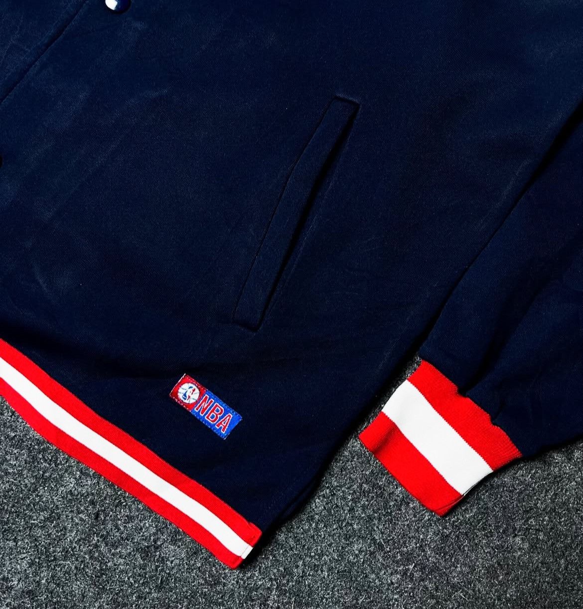 NBA × Vintage WARM UP LONGSLEEV JERSEY NBA BASKETBALL CLUB Y2K Size US L / EU 52-54 / 3 - 7 Thumbnail