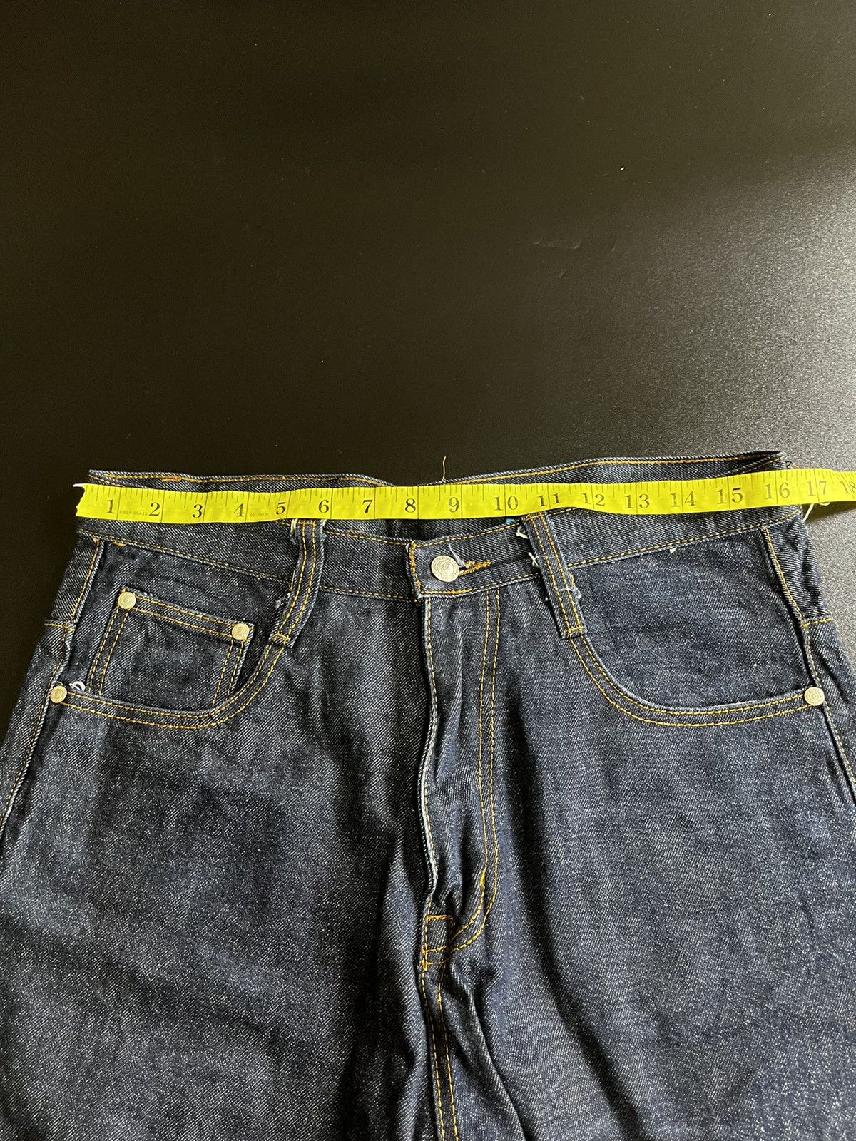 Beauty Beast × Hysteric Glamour × Japanese Brand Selvedge topaz ds opening expession jeans pant Size US 32 / EU 48 - 8 Thumbnail
