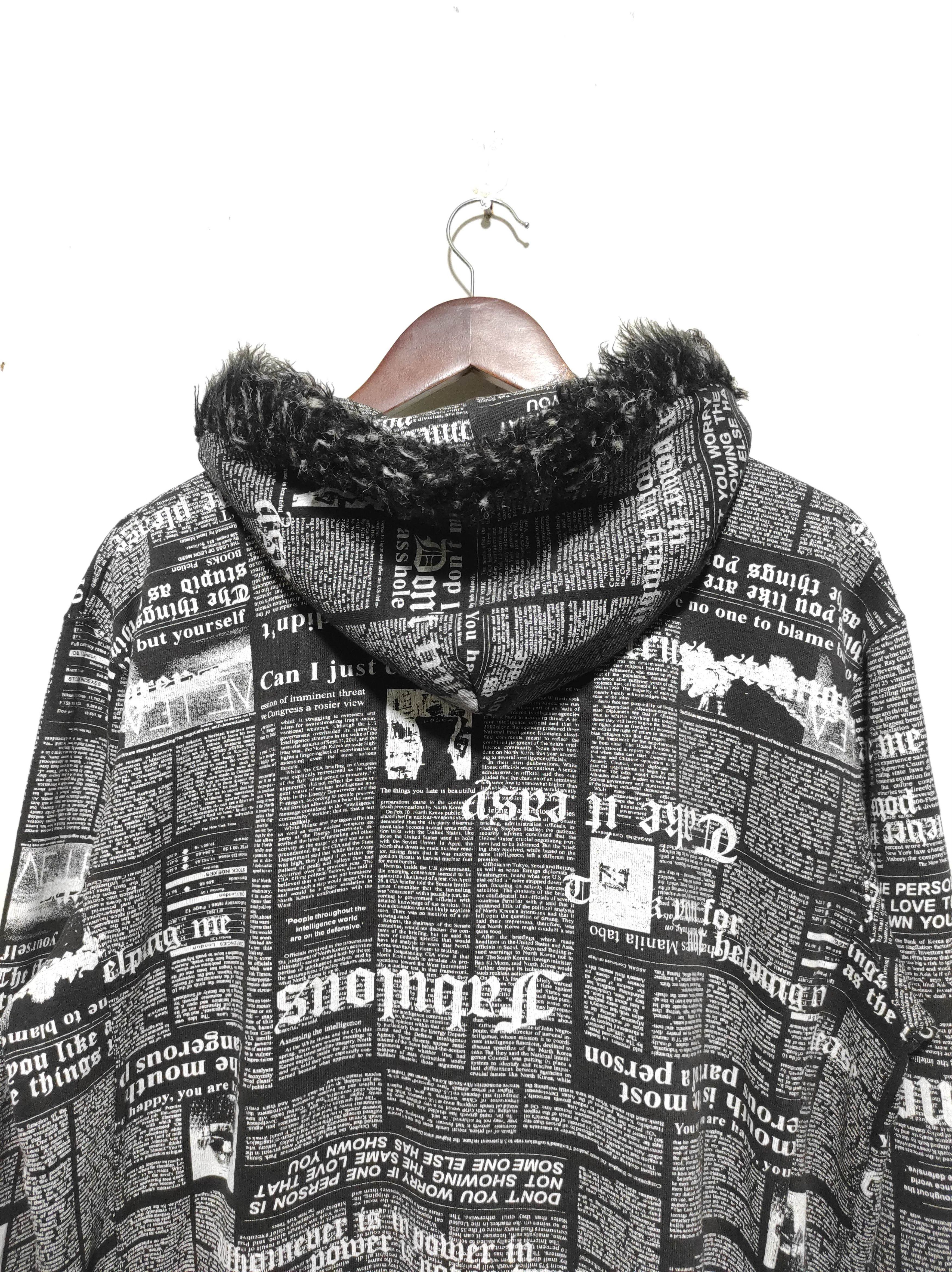 Japanese Brand Splendid Satisfaction Newspapper zip fur hoodie LGB style Size US L / EU 52-54 / 3 - 16 Thumbnail