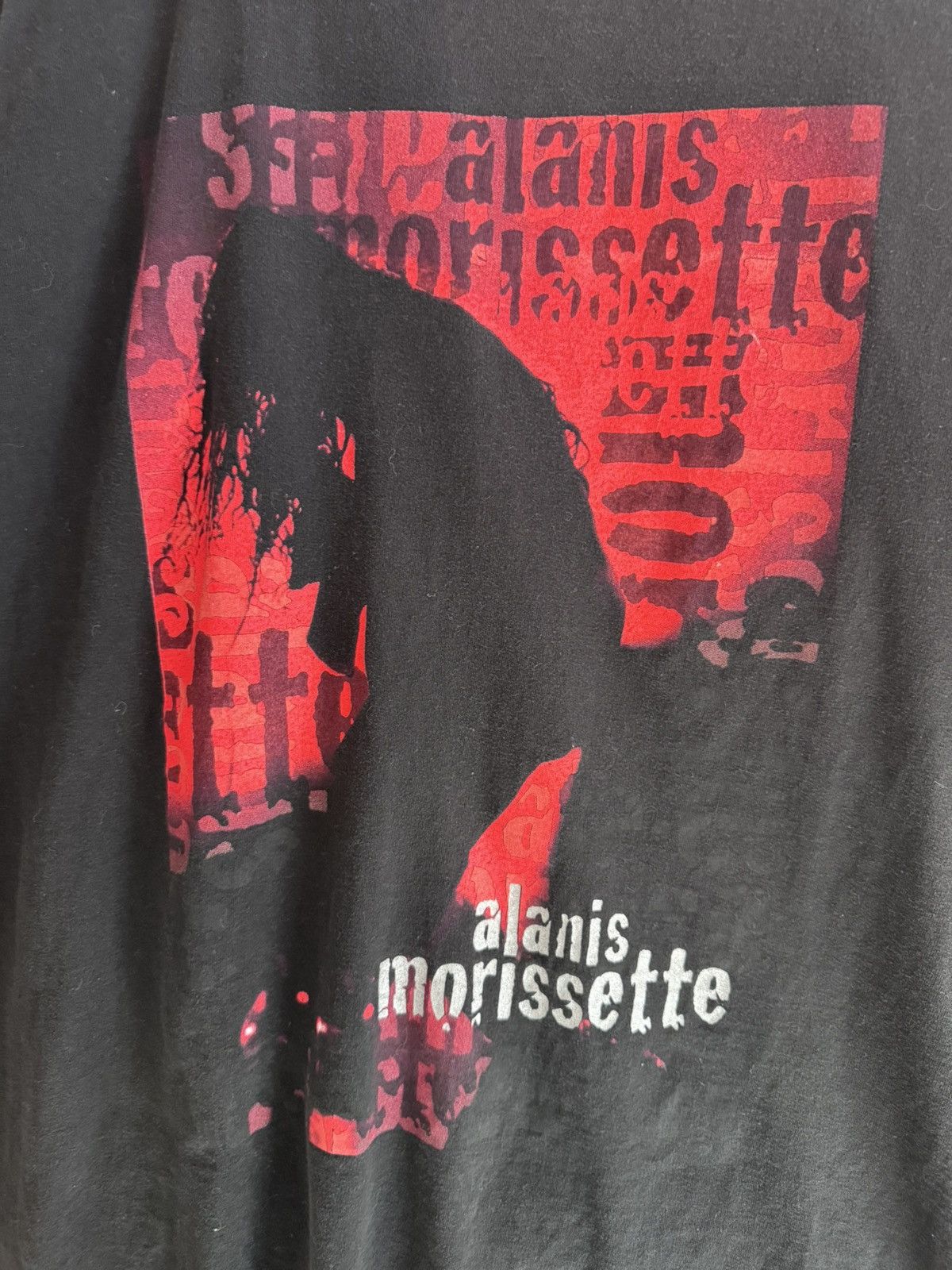 Vintage 1990s Alanis Morissette “jagged little pill” tour tee XL Size US XL / EU 56 / 4 - 2 Thumbnail