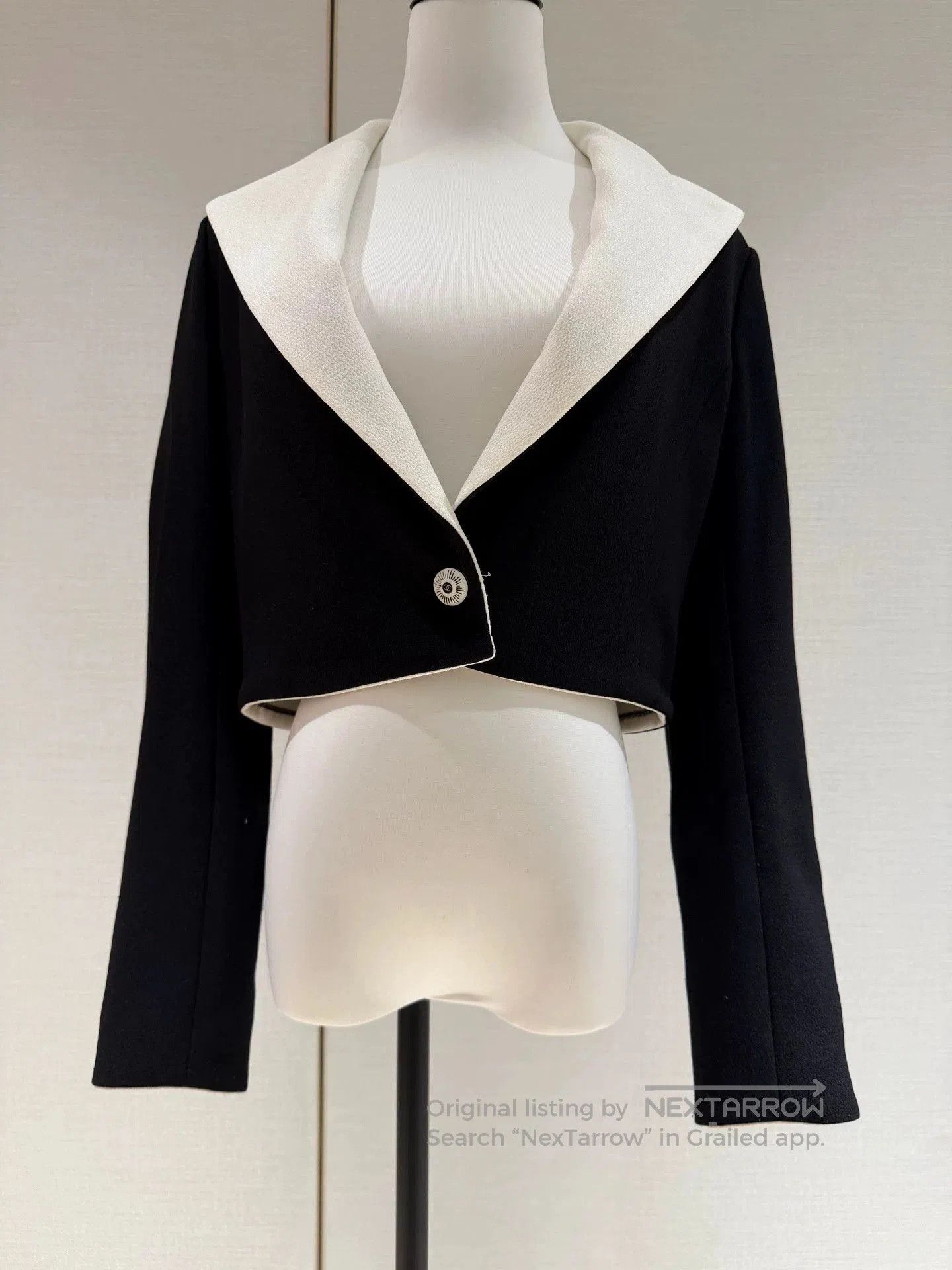 Chanel Chanel 22SS Blue Collar Short Jacket. Size US S / EU 44-46 / 1 - 1 Thumbnail