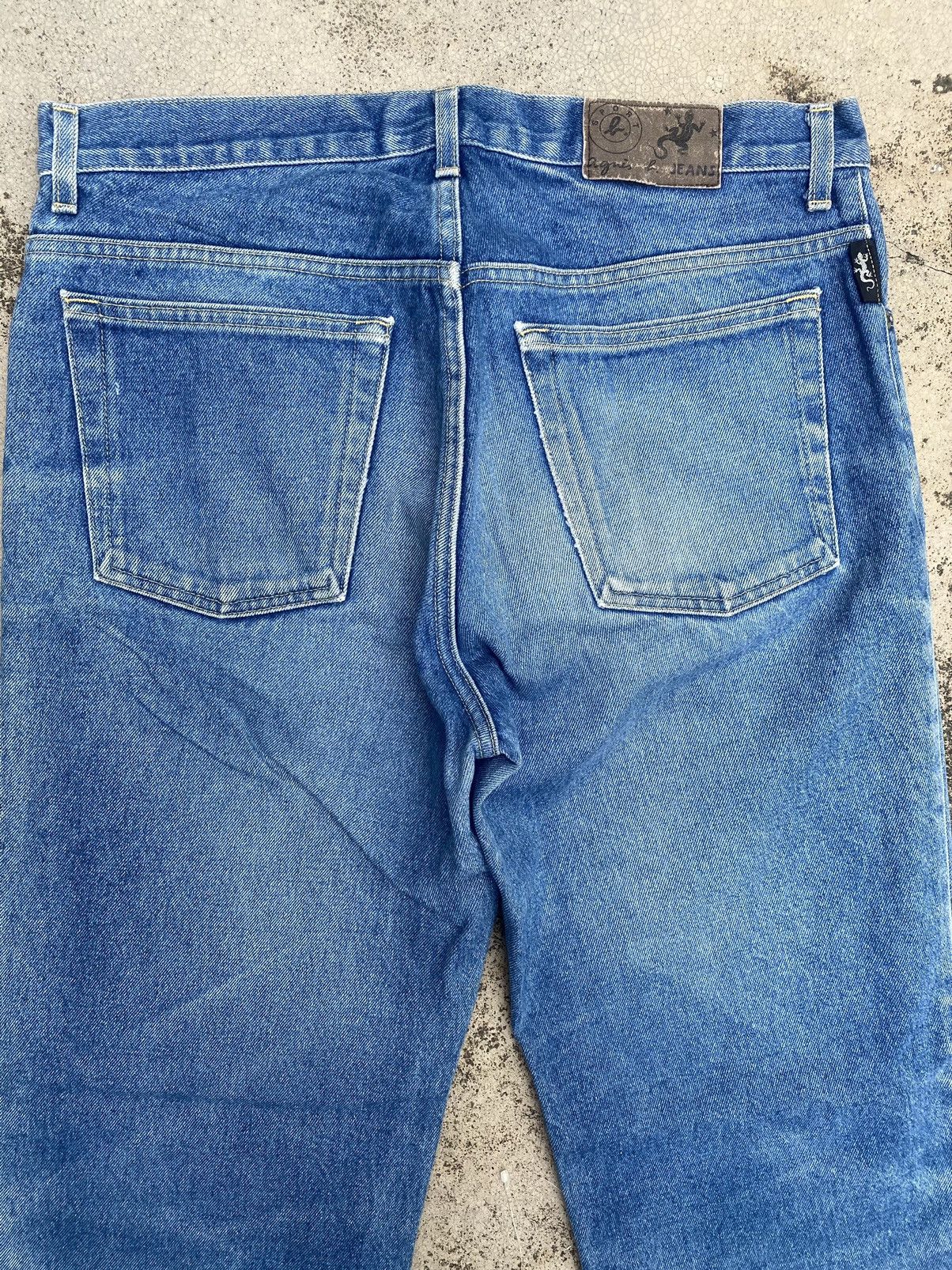 Designer × Japanese Brand × agnes b. Agnes B Homme Loose Faded Jeans Size US 32 / EU 48 - 14 Thumbnail