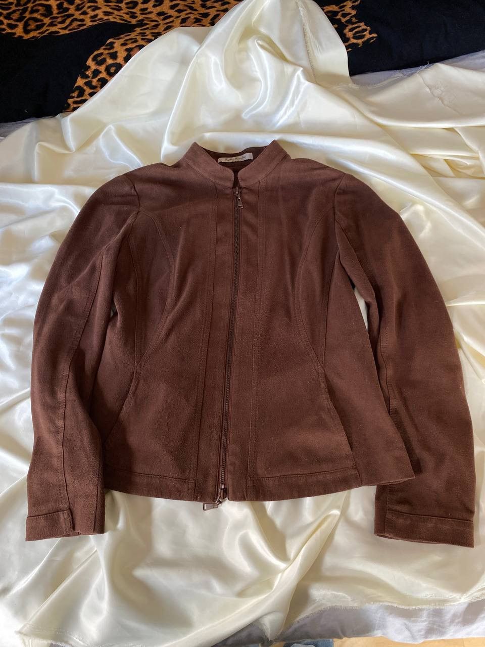 Vintage Vintage brown jacket Size S / US 4 / IT 40 - 5 Thumbnail