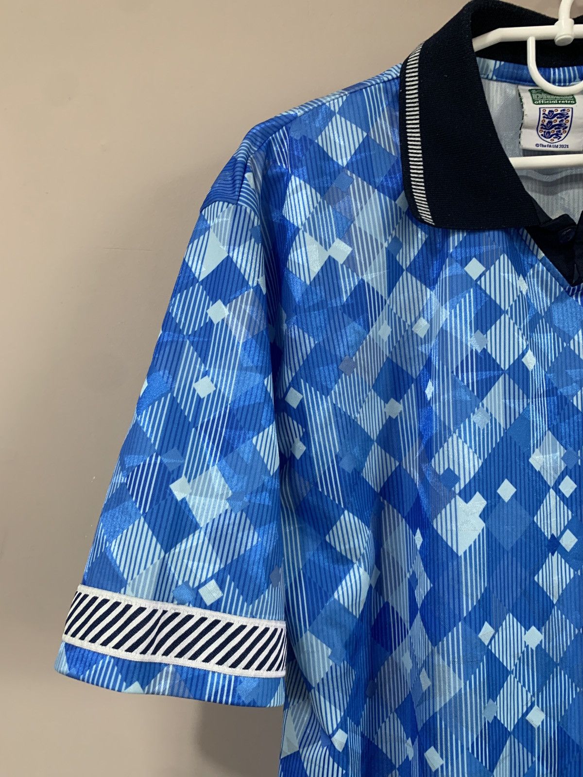 Other England Third Football Shirt Retro Score Draw Soccer Jersey Size US L / EU 52-54 / 3 - 4 Thumbnail