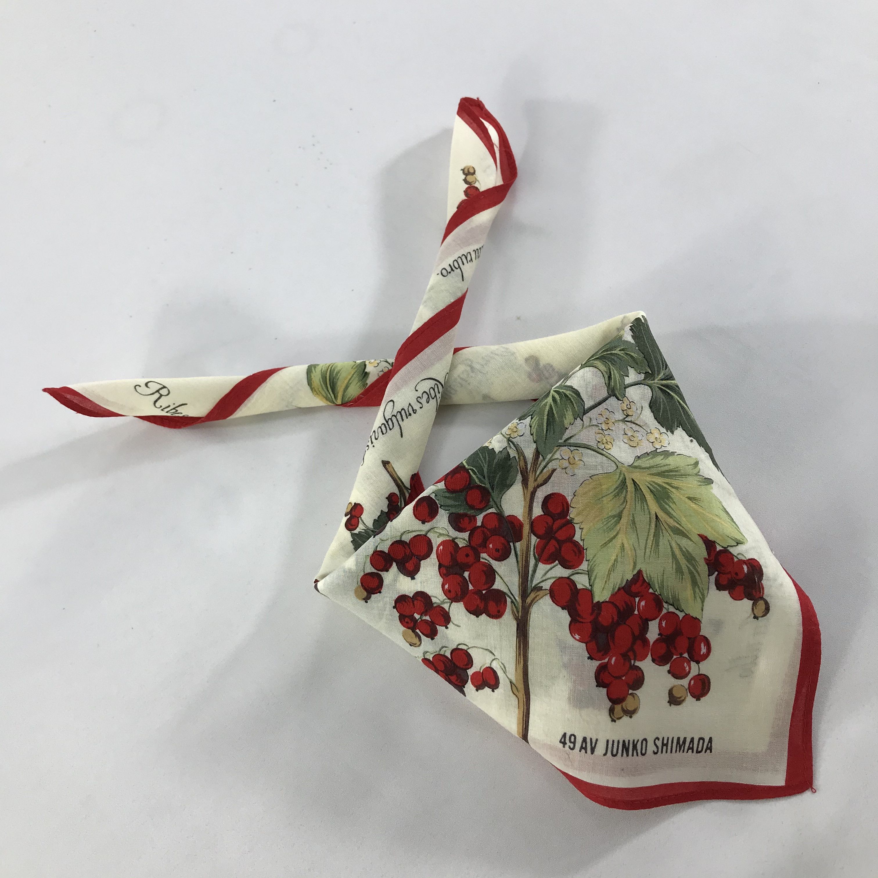 Junko Shimada × Vintage Junko Shimada Bandana / Handkerchief / Neckerchief - S1260 Size ONE SIZE - 4 Thumbnail