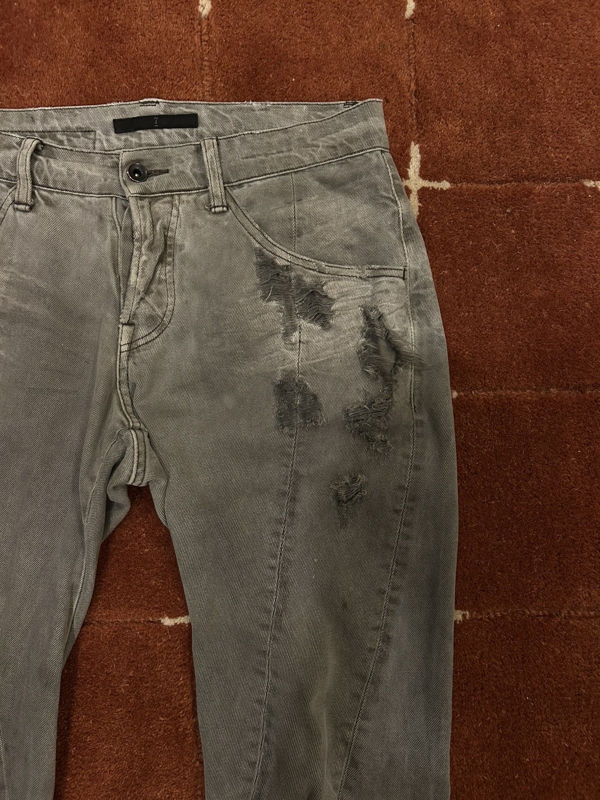 Julius JULIUS_7 SS10 SPIRAL TWISTED SEAM DENIM Size US 32 / EU 48 - 5 Thumbnail