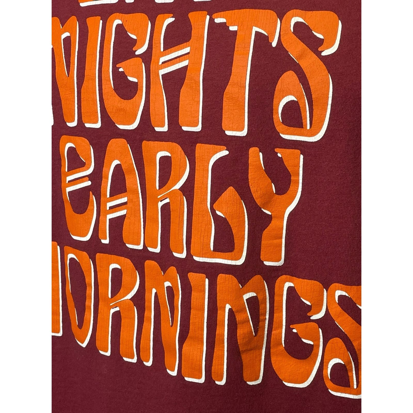 Off-White 2013 Off-White Late Nights Early Mornings Art Dad T-Shirt Size US XS / EU 42 / 0 - 9 Thumbnail