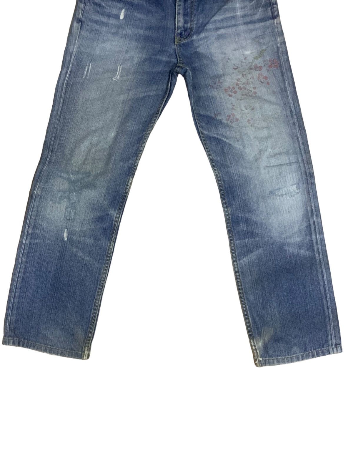 Kings Of Indigo × Takeo Kikuchi 💸Accept Offer💸 Takeo Kikuchi KOI Print Jeans Size US 30 / EU 46 - 5 Thumbnail