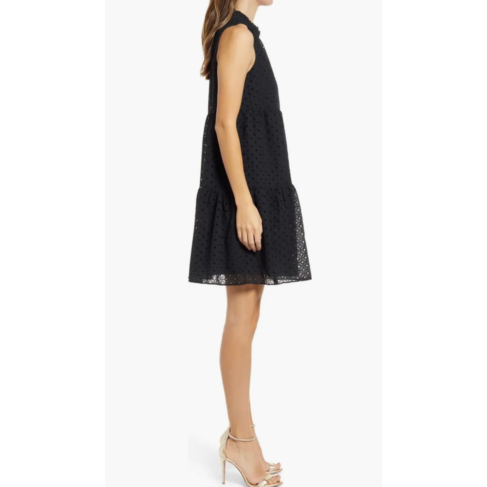 Lilly Pulitzer Lilly Pulitzer Novella Black Eyelet dress - X-Small Size M / US 6-8 / IT 42-44 - 2 Thumbnail