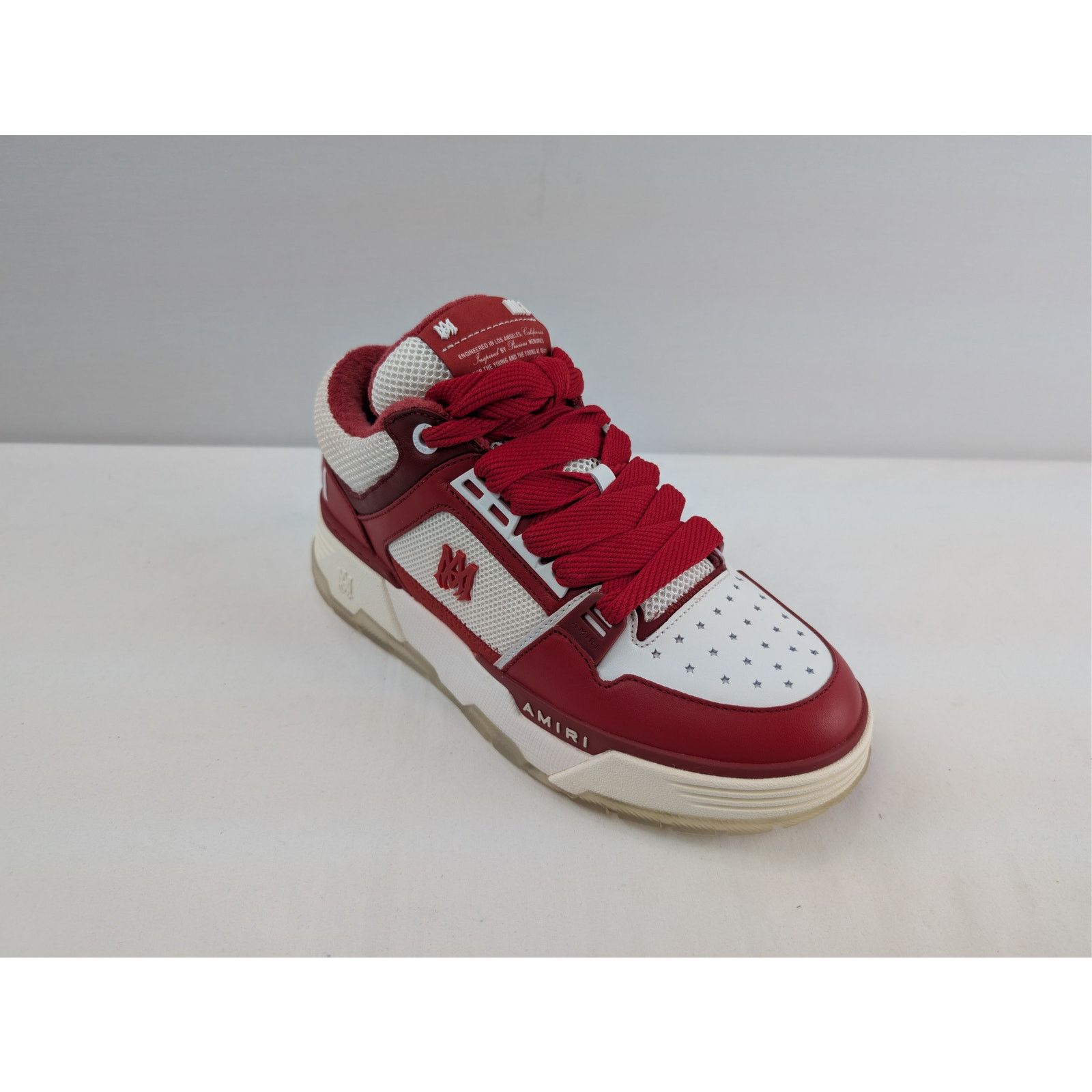 Amiri o1rshd1 MA-1 Sneakers in Alabaster Red Size US 11 / EU 44 - 3 Thumbnail