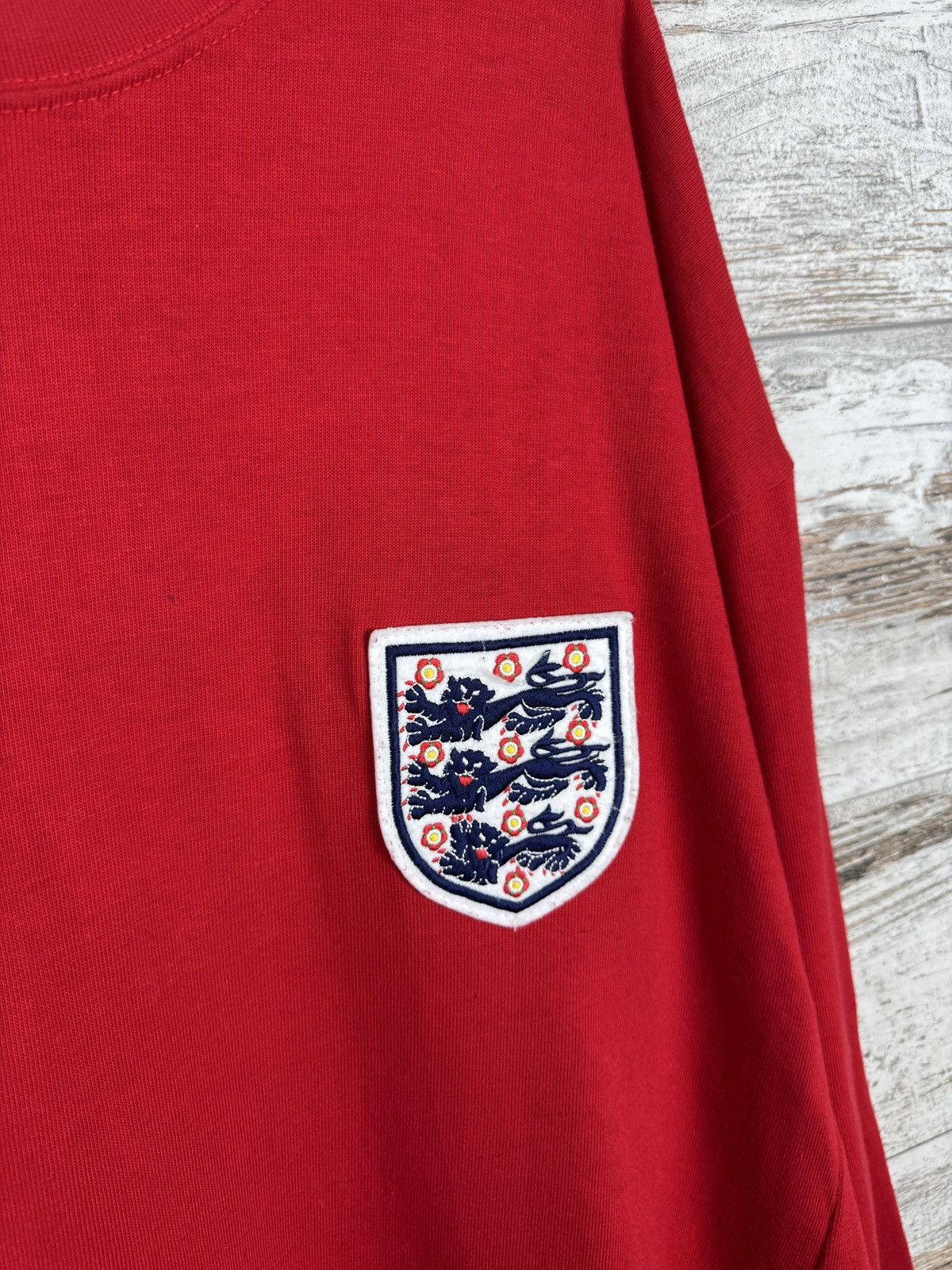 Vintage Mens Vintage England jersey cotton national team sweatshirt Size US XL / EU 56 / 4 - 8 Thumbnail
