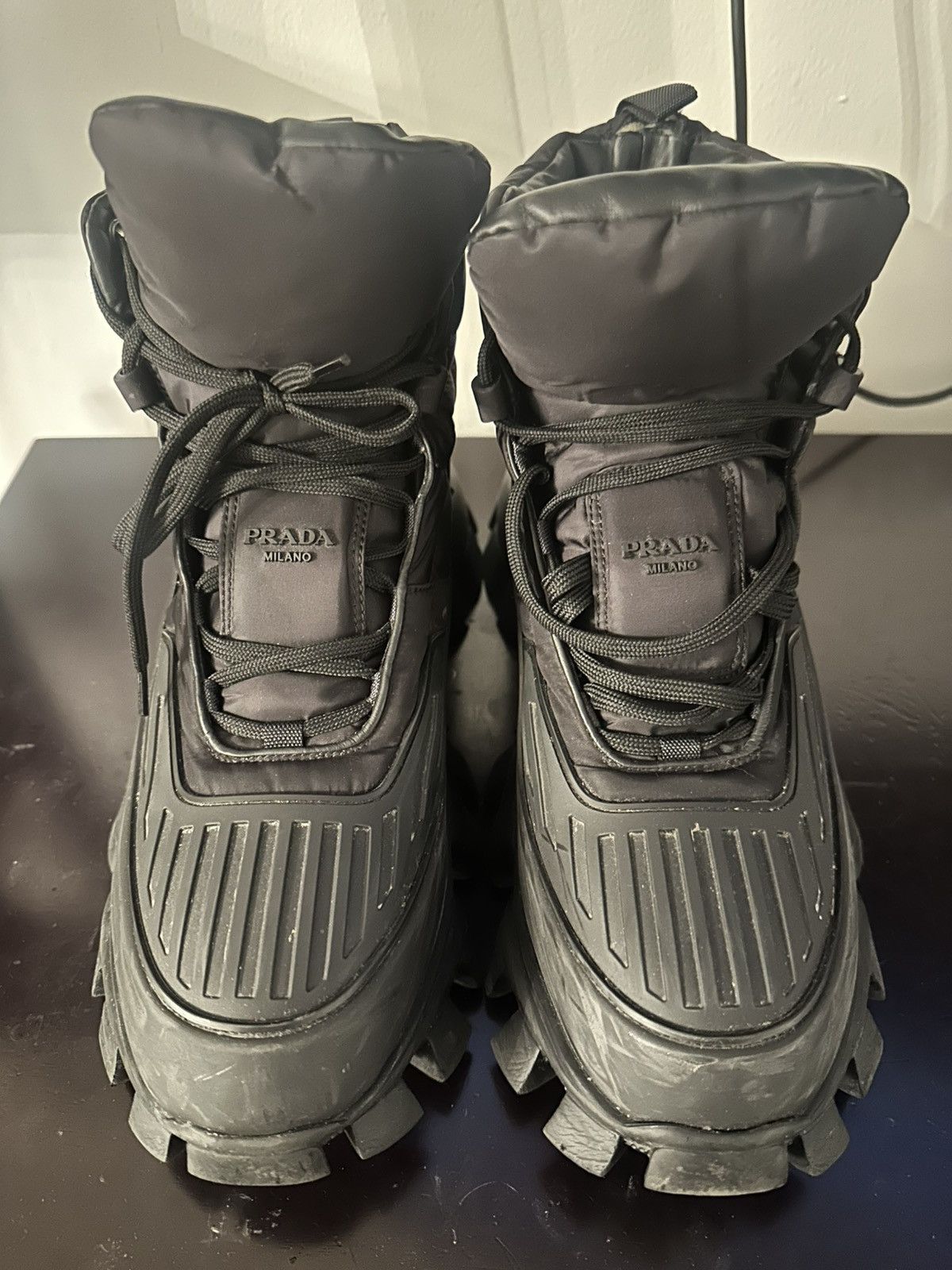 Cloudbust Thunder prada black boots