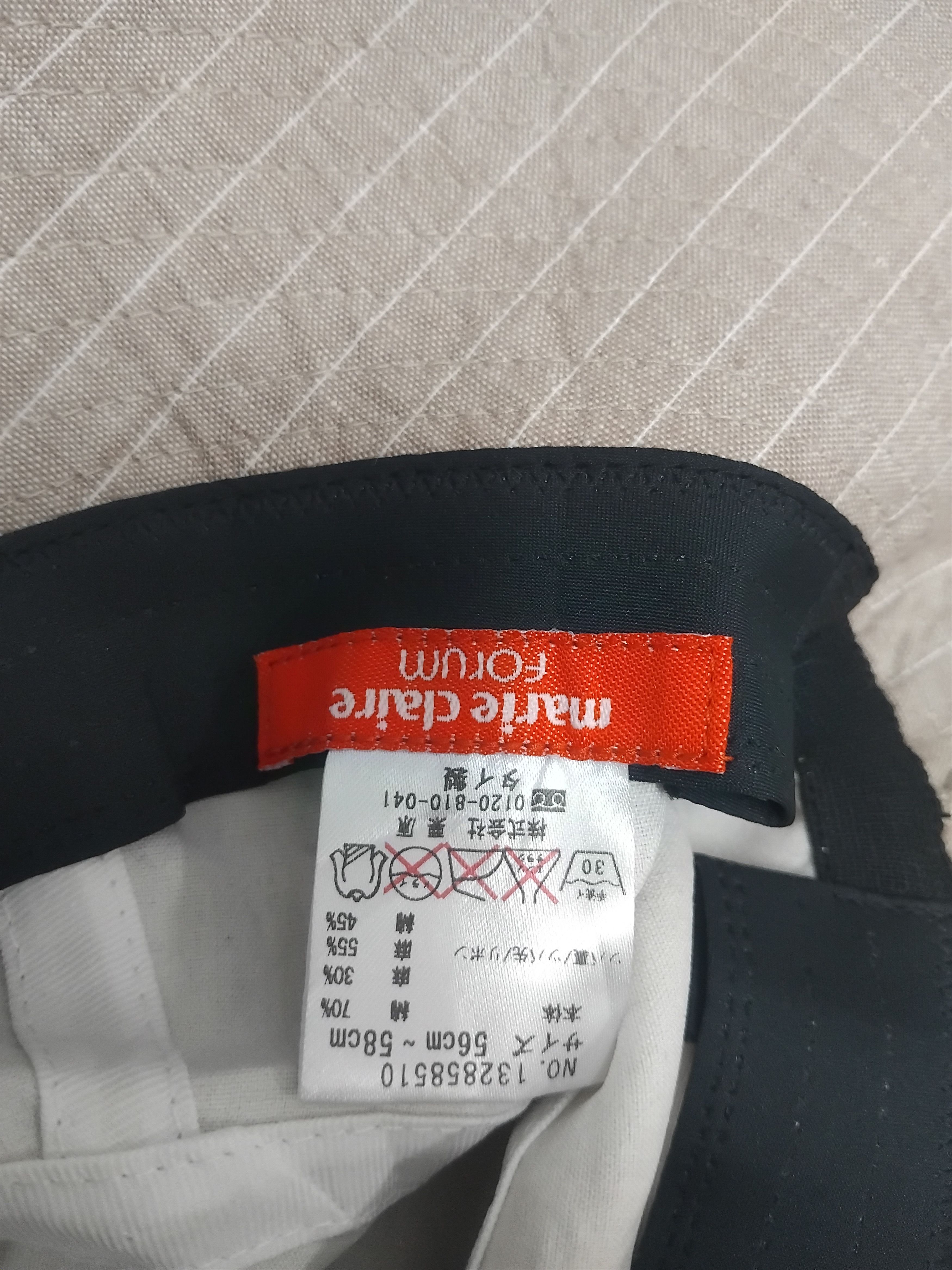 Japanese Brand Marie claire forum hat Size ONE SIZE - 2 Thumbnail