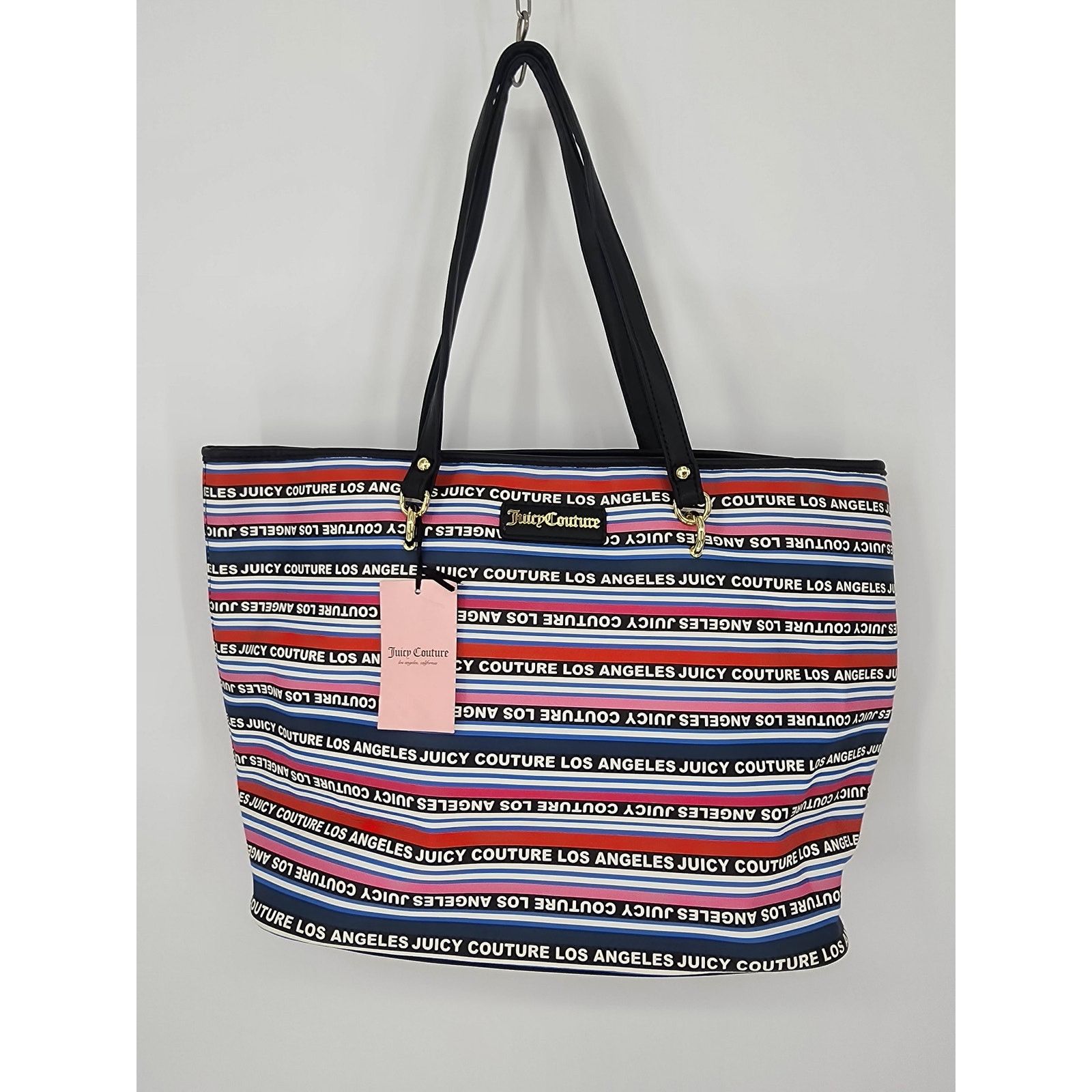 Juicy Couture Juicy Couture Oops A Daisy Sporty Striped Tote Size ONE SIZE - 1 Thumbnail