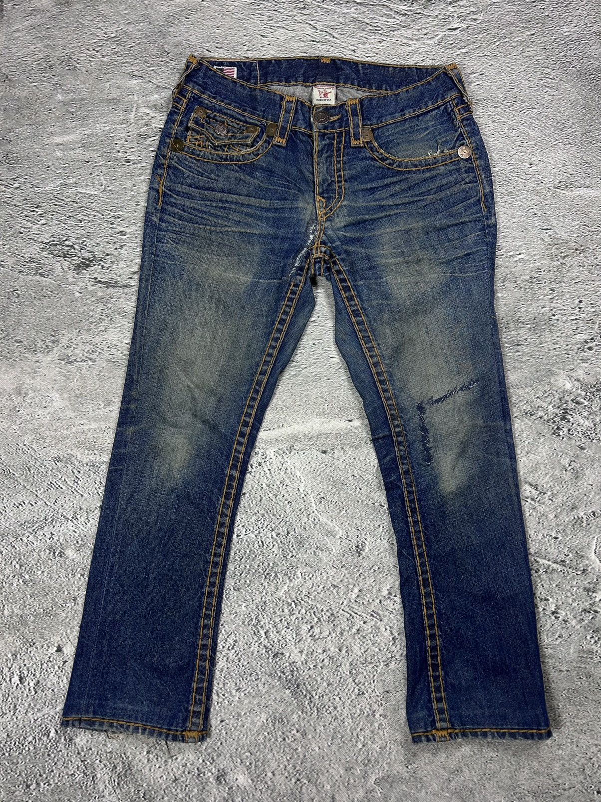 True Religion True Religion jeans vintage Billy denim pants straight Size US 32 / EU 48 - 6 Thumbnail
