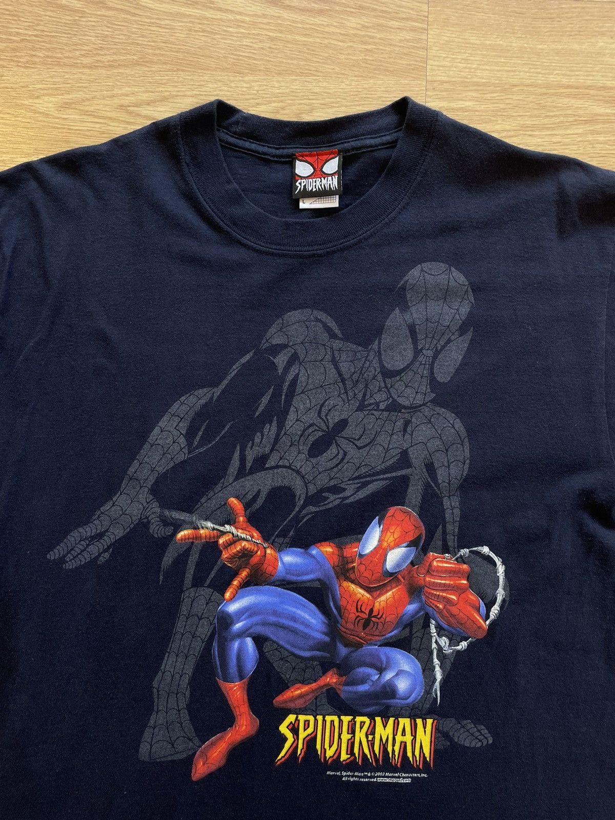 Vintage Marvel orders Spider-Man 2002 Shirt Size XL