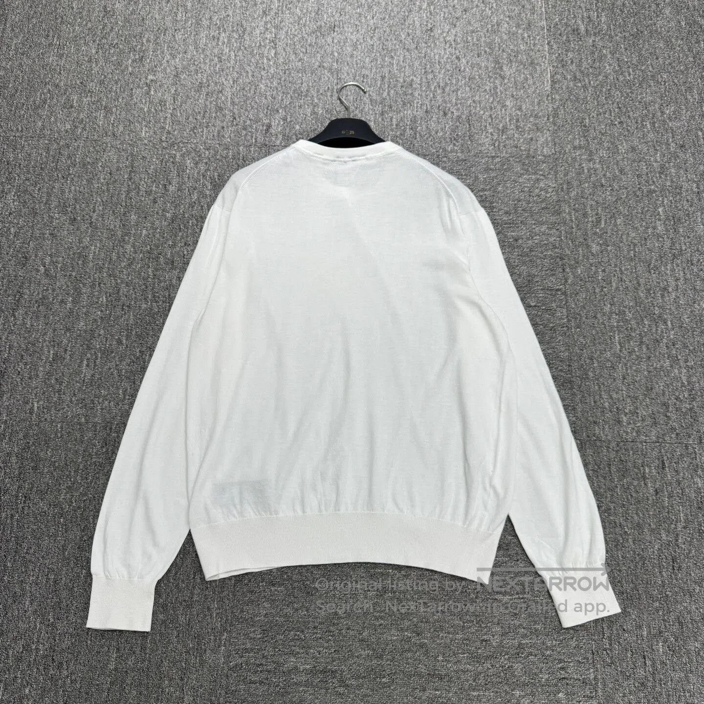 Ermenegildo Zegna Ermenegildo Zegna Solid-color knitted long-sleeved shirt| Size US L / EU 52-54 / 3 - 2 Thumbnail