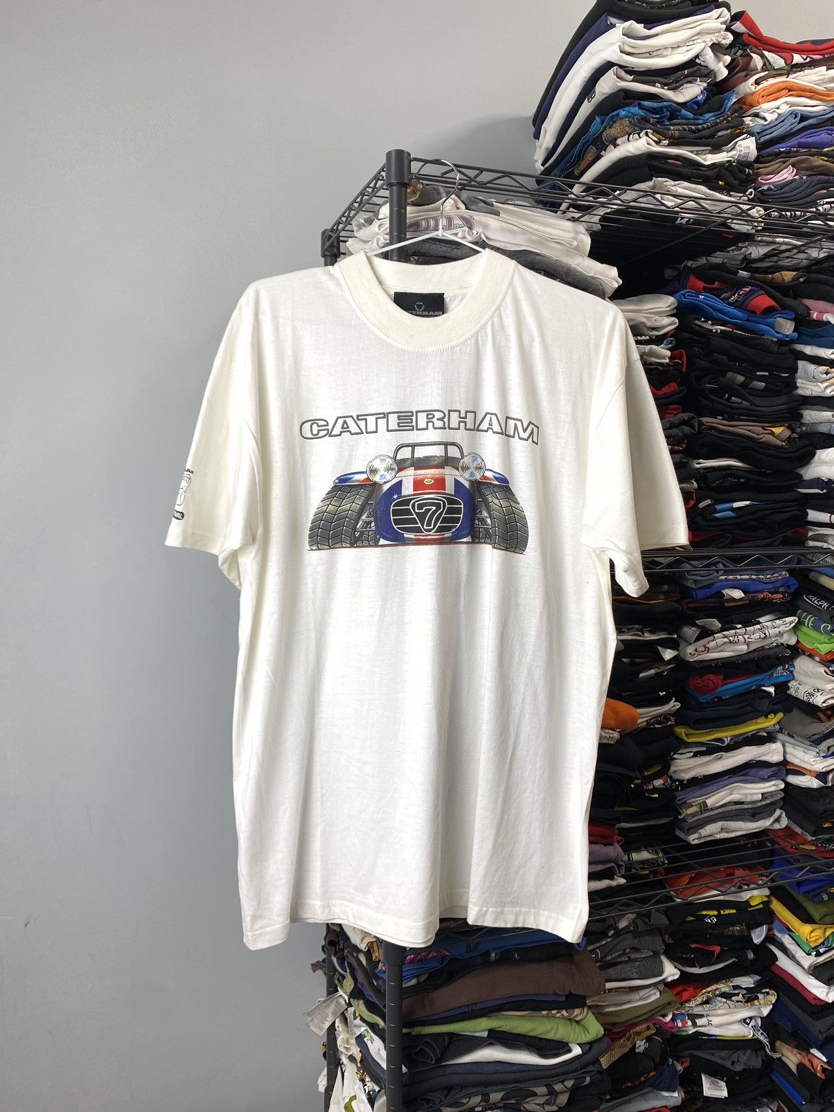Japanese Brand Rare! Vintage 2002 Festival Caterham MG Lotus Racing T Shirt Size US L / EU 52-54 / 3 - 1 Thumbnail