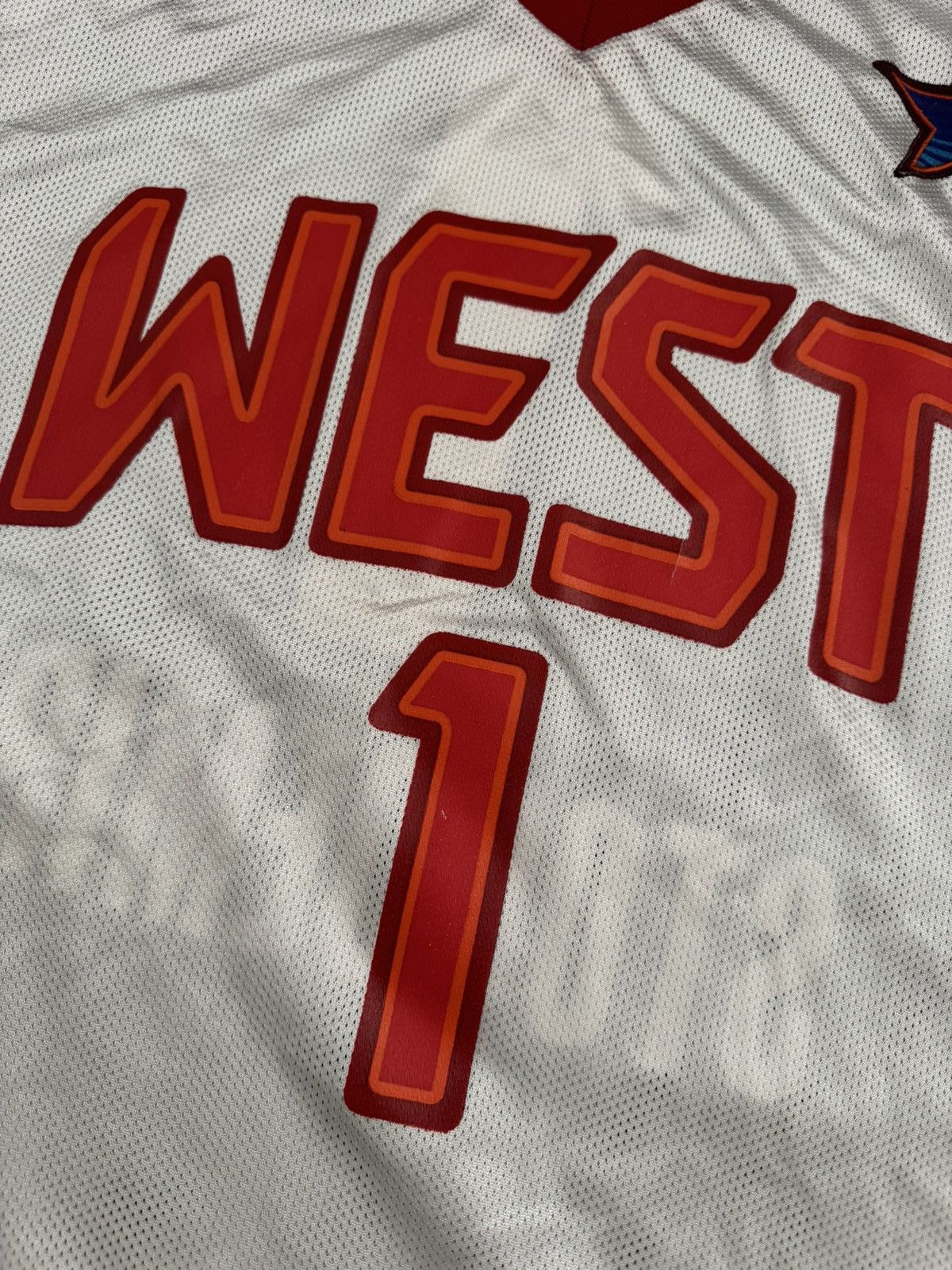 Adidas All-Star Game West Amare Stoudemire #1 NBA Swingman Jersey Size US L / EU 52-54 / 3 - 3 Thumbnail