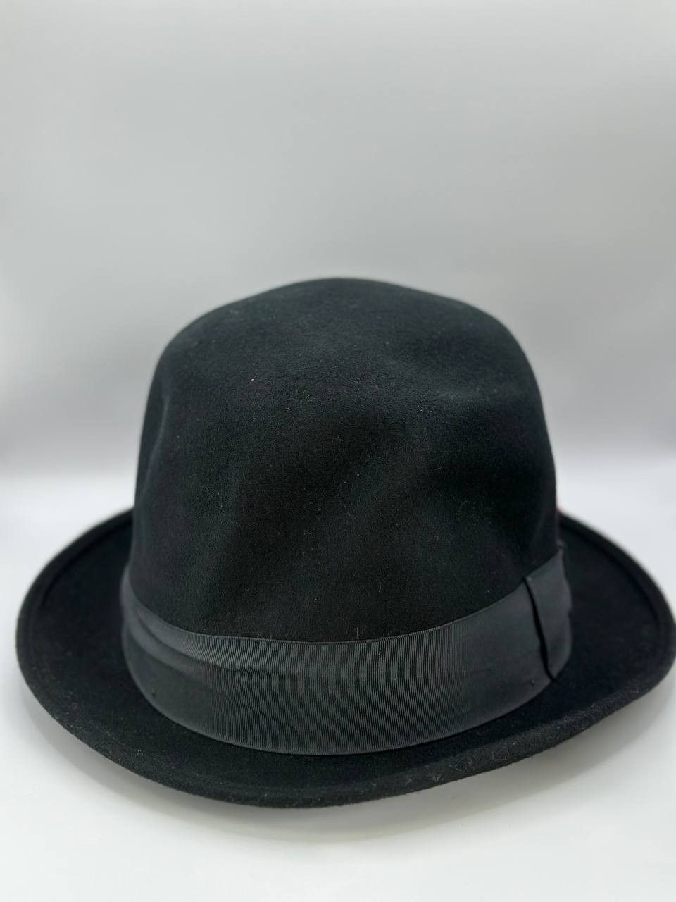 Designer Huckel Superior Wool Bowler Hat Made USA Classic Fedora Size ONE SIZE - 3 Thumbnail