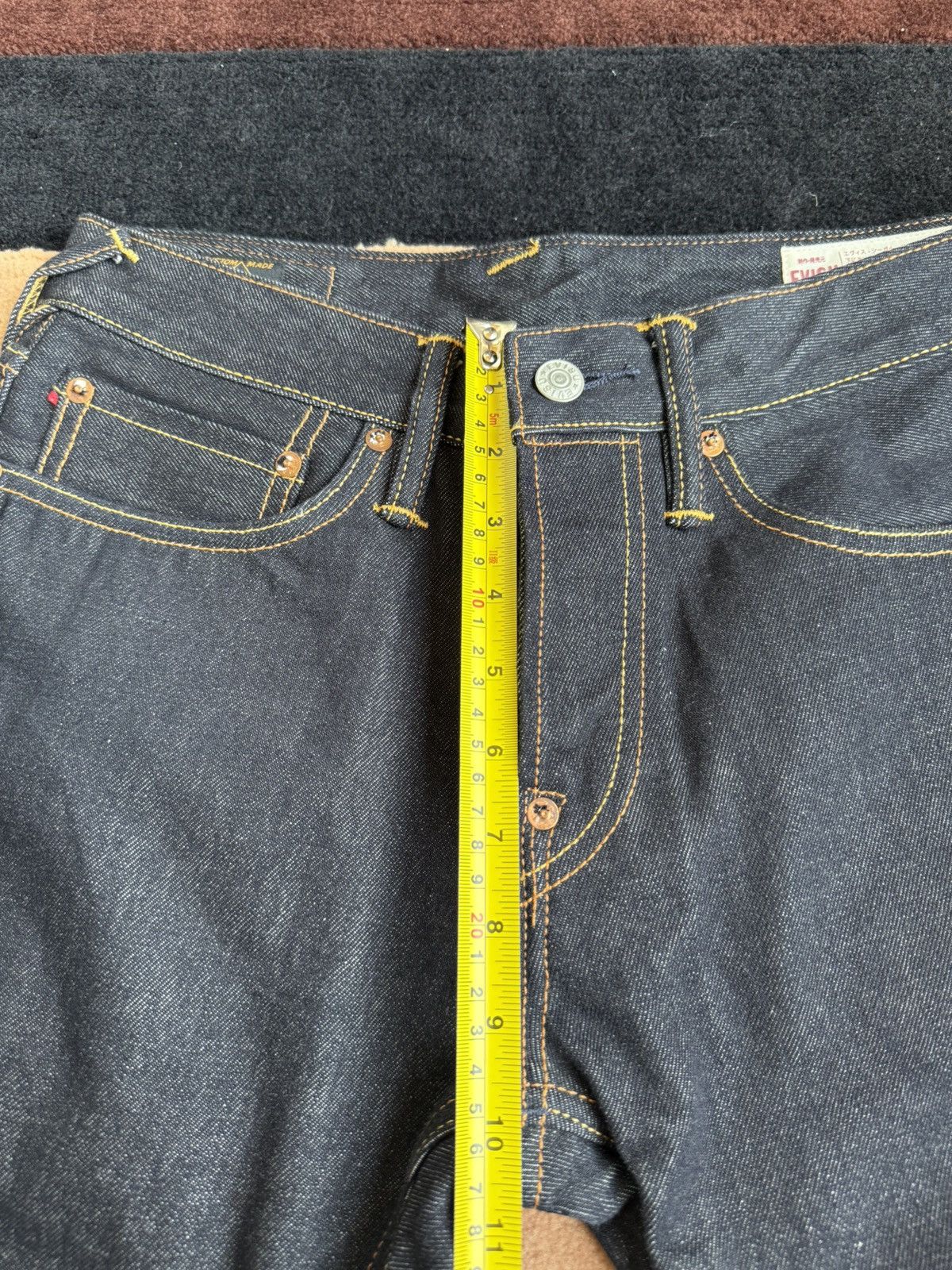 Evisu evisu Koi embroidery daicock style denim jeans size：29x34 Size US 29 - 14 Thumbnail