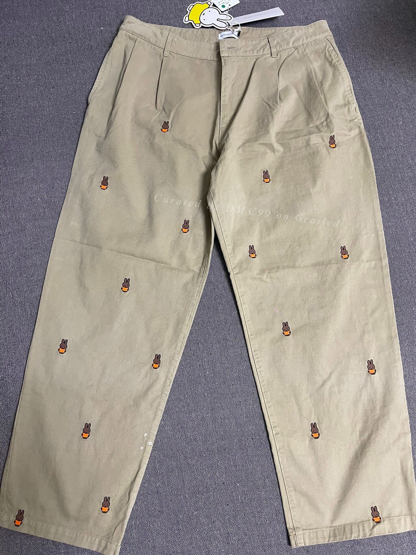 Pop Trading Company Pop Trading x Miffy Collaborative Pants Size US 36 / EU 52 - 1 Thumbnail