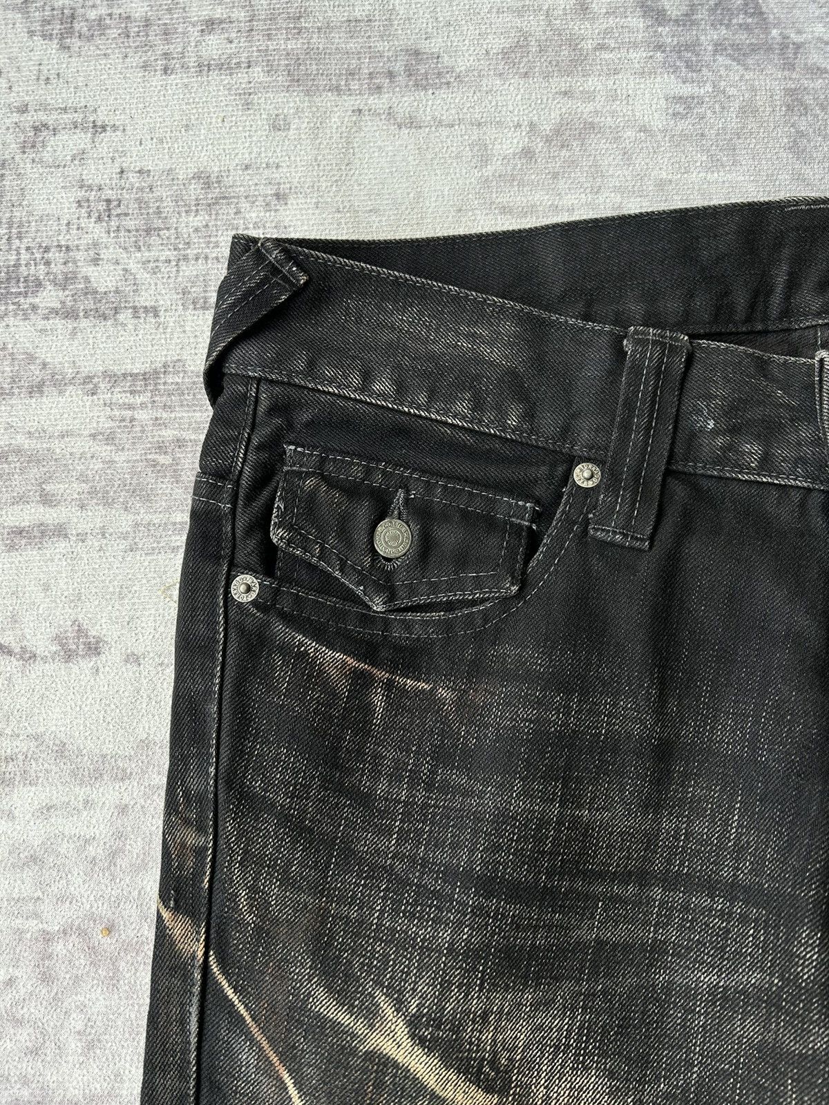 Tornado Mart Tornado Mart Super Lace Flared Denim Size US 33 - 9 Thumbnail