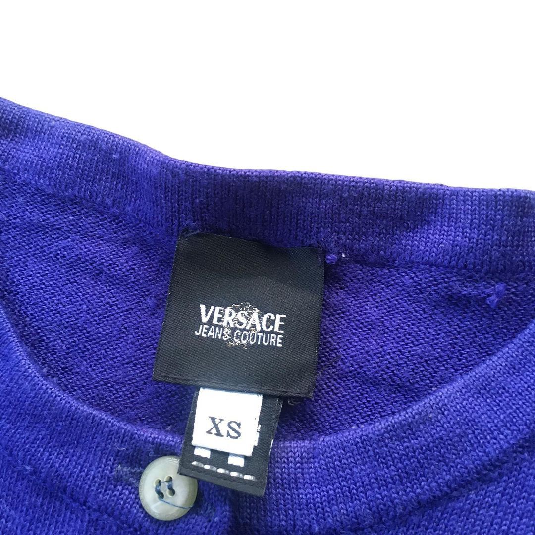 Versace Versace Knit Cardigan Size XS / US 0-2 / IT 36-38 - 2 Thumbnail