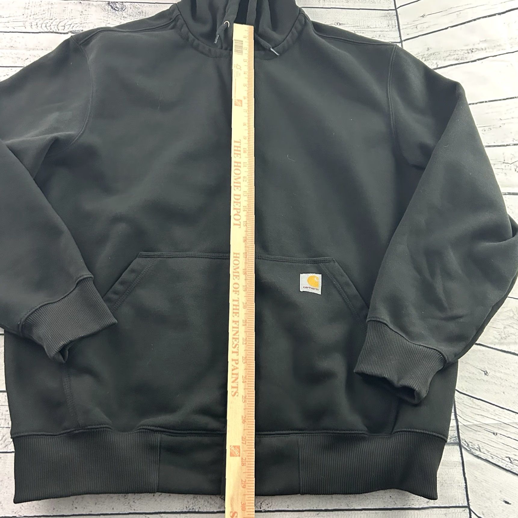 Carhartt Carhartt Hoodie Mens XL Black Rain Defender Loose Fit Full Zip Sweatshirt Size US XL / EU 56 / 4 - 2 Thumbnail