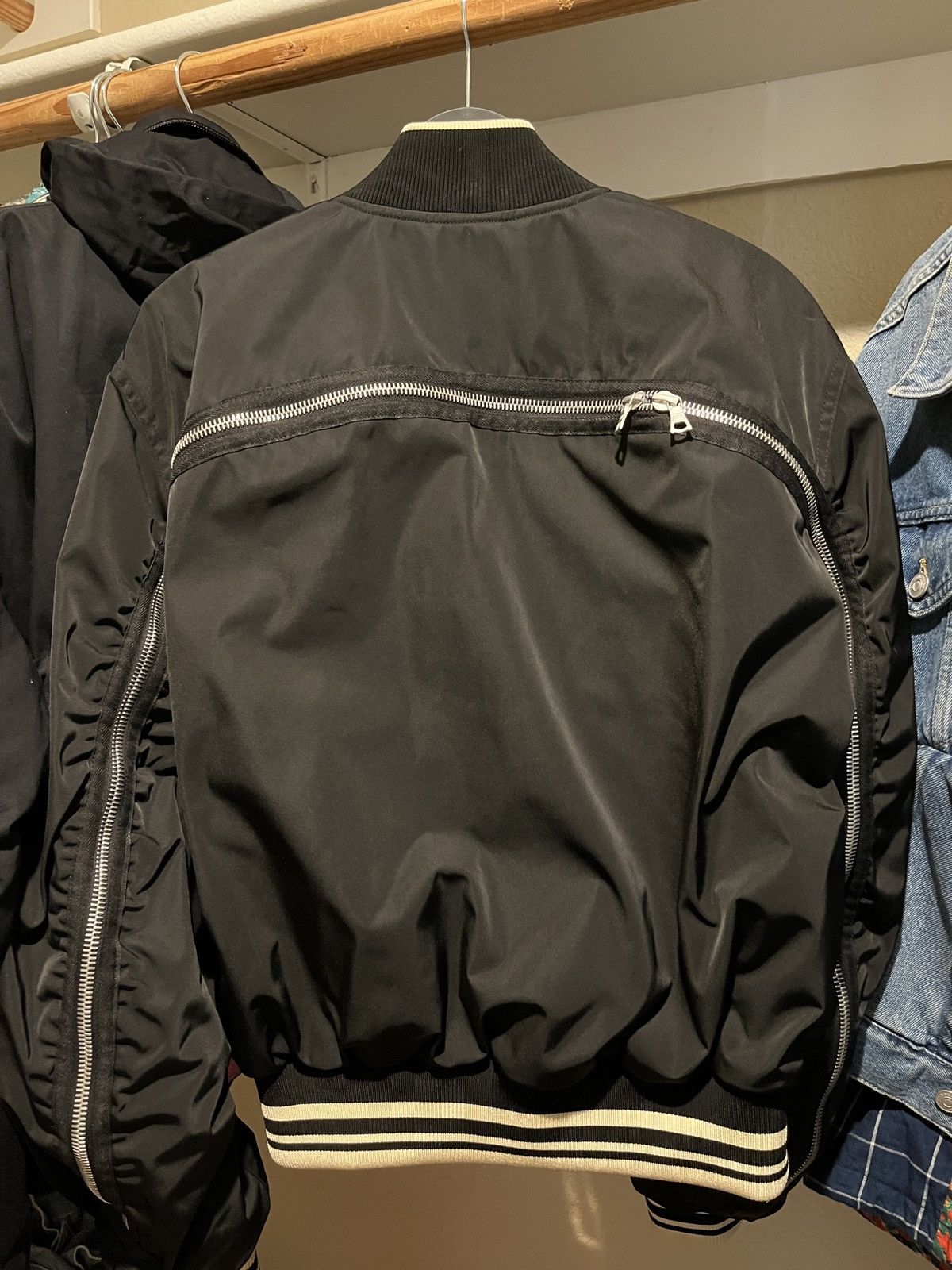 Dries Van Noten Backzip Bomber Jacket | Grailed