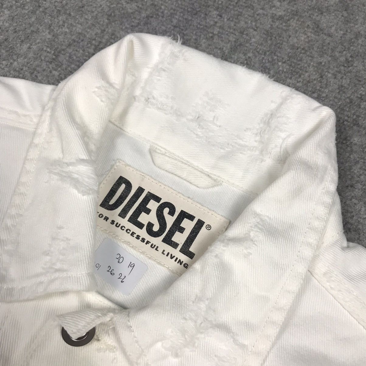 Diesel DIESEL FOR SUCCESSFULLY LIVING DISTRESSED STYLE JACKET Size US L / EU 52-54 / 3 - 15 Thumbnail
