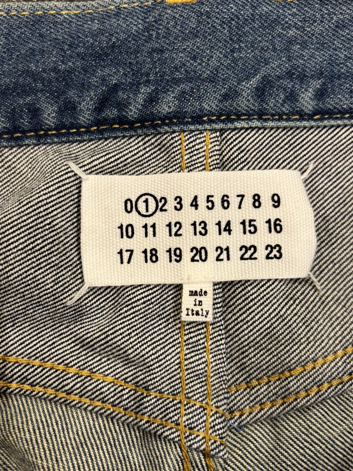 Maison Margiela Maison Margiela Light and Dark Wash Jeans Size US 38 / EU 54 - 5 Thumbnail