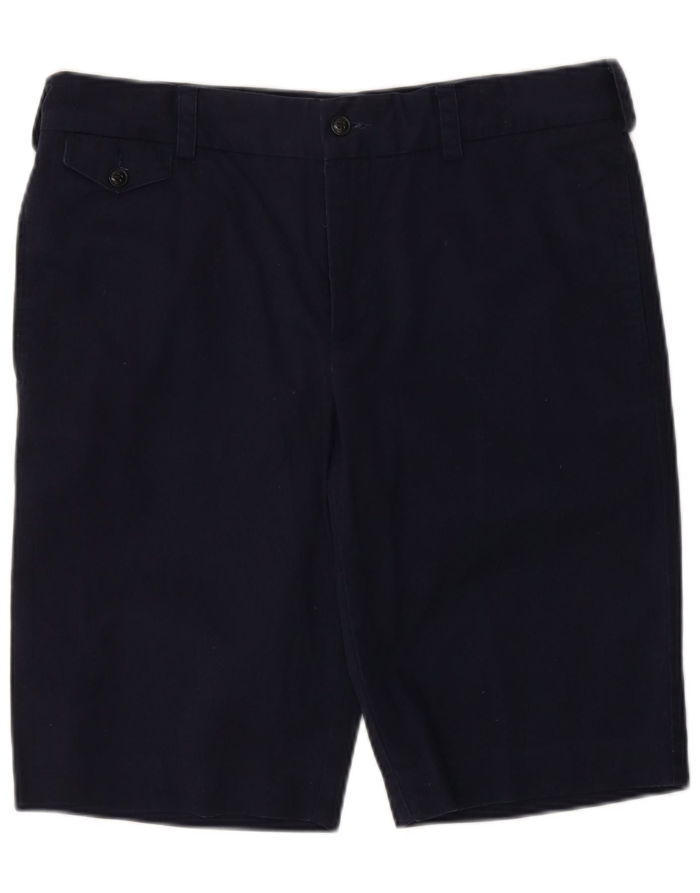 Ralph Lauren Womens Chino Shorts US 8 Medium W32 Navy Blue Cotton Size 27" / US 4 / IT 40 - 1 Thumbnail