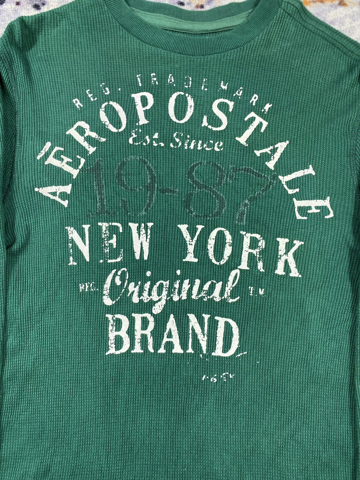 Japanese Brand crazy gothic Aeropostale longsleeve LGB ifsixwasnine style Size US XS / EU 42 / 0 - 2 Thumbnail