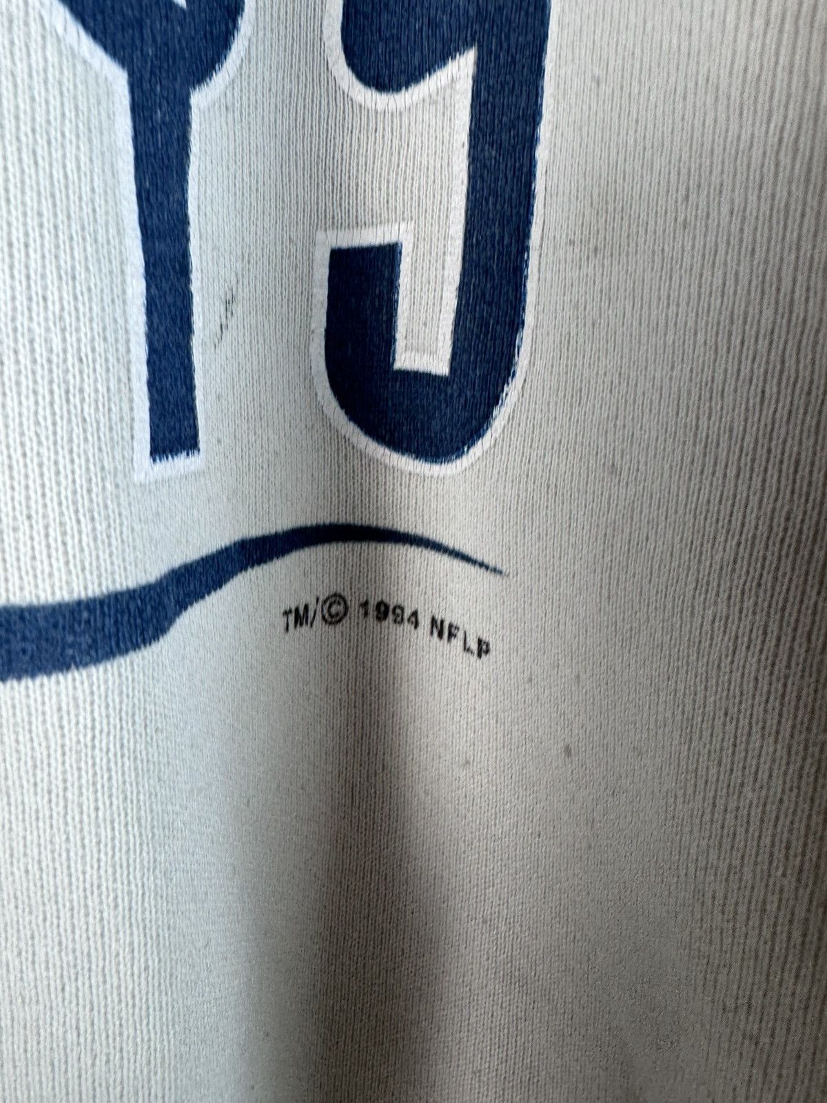 NFL Vintage 1994 Dallas Cowboys NFL Sweatshirt Size US L / EU 52-54 / 3 - 3 Thumbnail