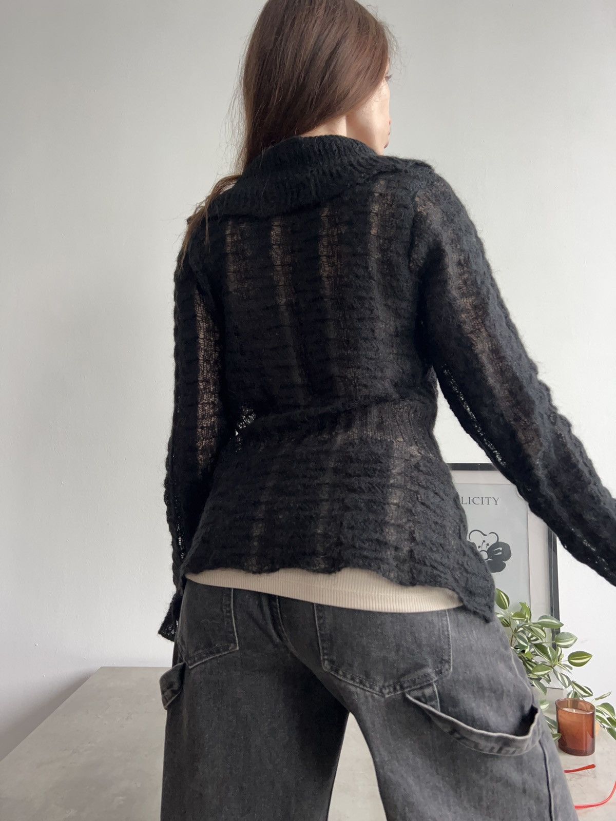 Vintage Mohair Cardigan Vintage Size M / US 6-8 / IT 42-44 - 5 Thumbnail