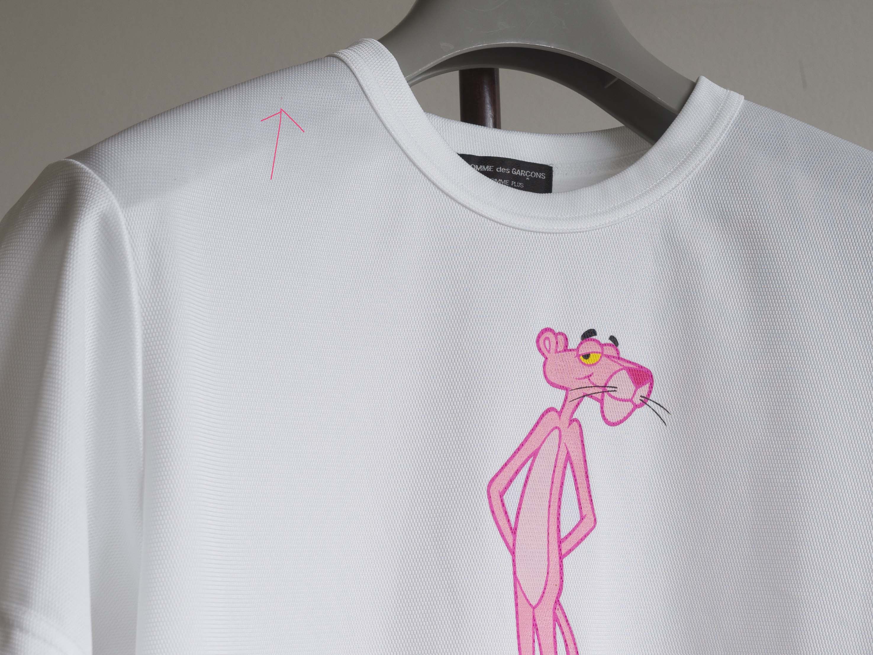 Comme des Garcons Homme Plus SS2005 COMME des GARÇONS HOMME PLUS PINK PANTHER T-SHIRT Size US L / EU 52-54 / 3 - 9 Thumbnail