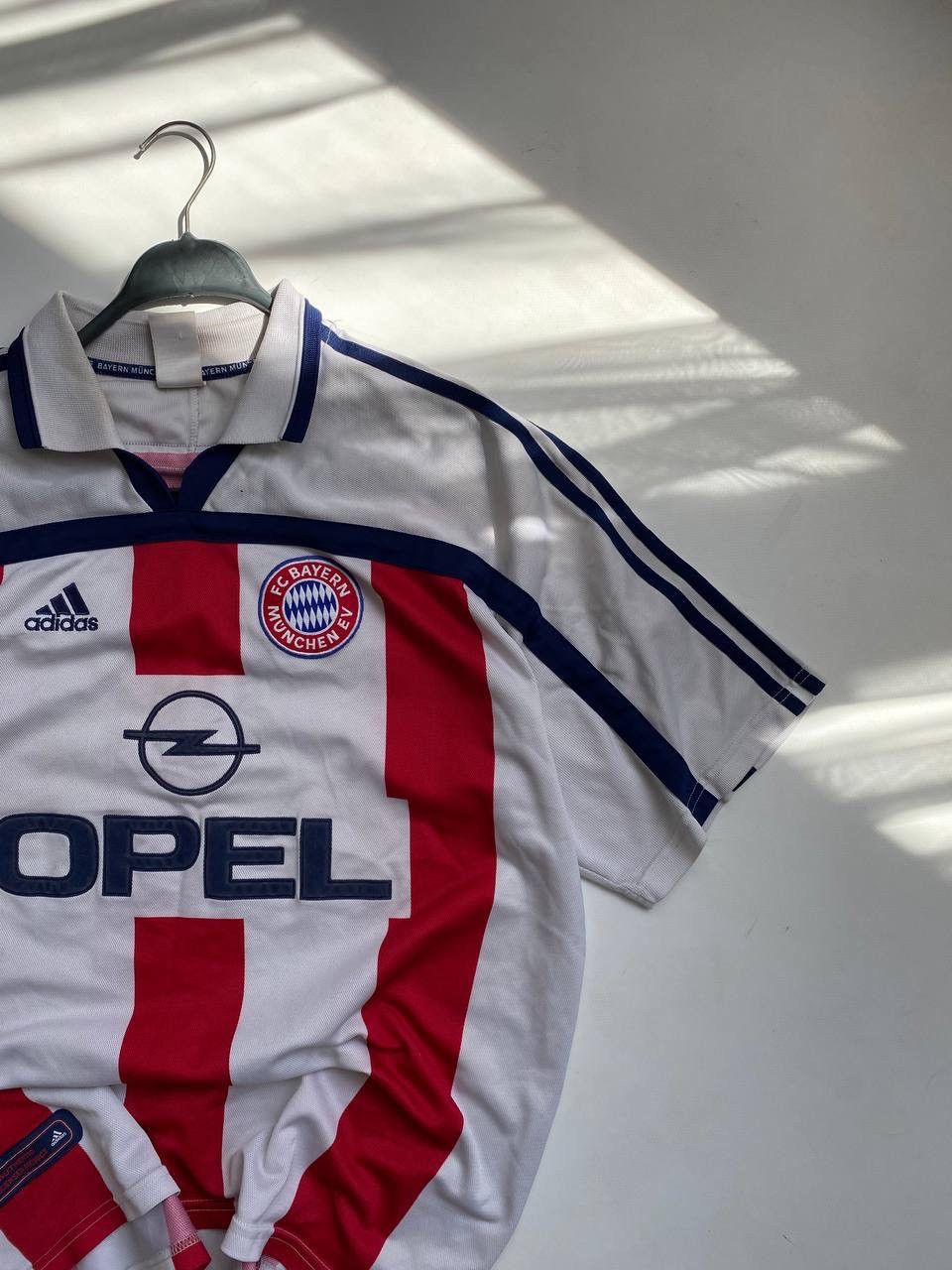 Adidas BAYERN MUNICH 2000-2001 ADIDAS AWAY FOOTBALL SOCCER JERSEY Size US XL / EU 56 / 4 - 3 Thumbnail