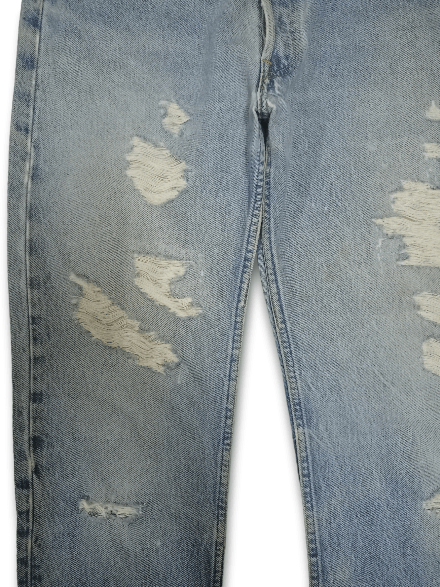 Levi's × Levi's Vintage Clothing Vintage 90s Levis 501 Stonewashed Distressed Loose Jeans Size US 30 / EU 46 - 7 Thumbnail