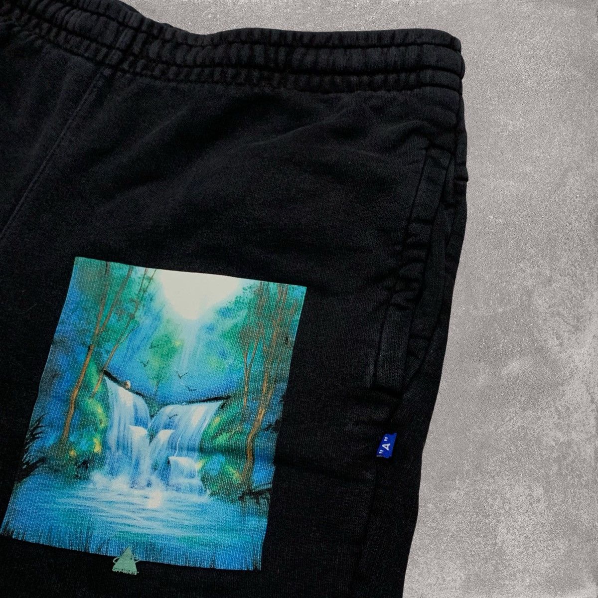 Off-White Off White Large Shorts Waterfall Arrows Black Bottoms Virgil Size US 34 / EU 50 - 3 Thumbnail