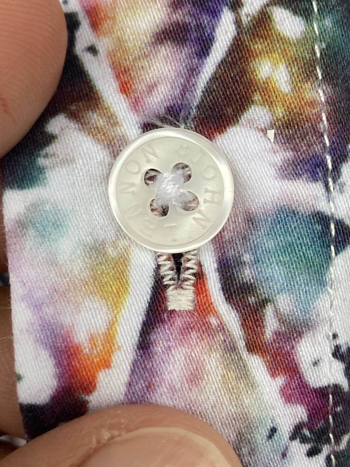 Other Vintage John Lennon Rainbow Butterfly Motive Size US XXL / EU 58 / 5 - 4 Thumbnail