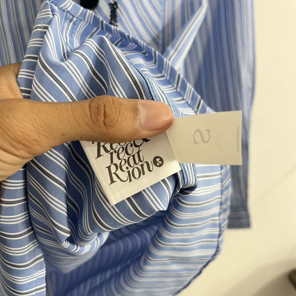 Japanese Brand Rest And Recreation Striped City Boy Oversized Shirt Size US S / EU 44-46 / 1 - 7 Thumbnail