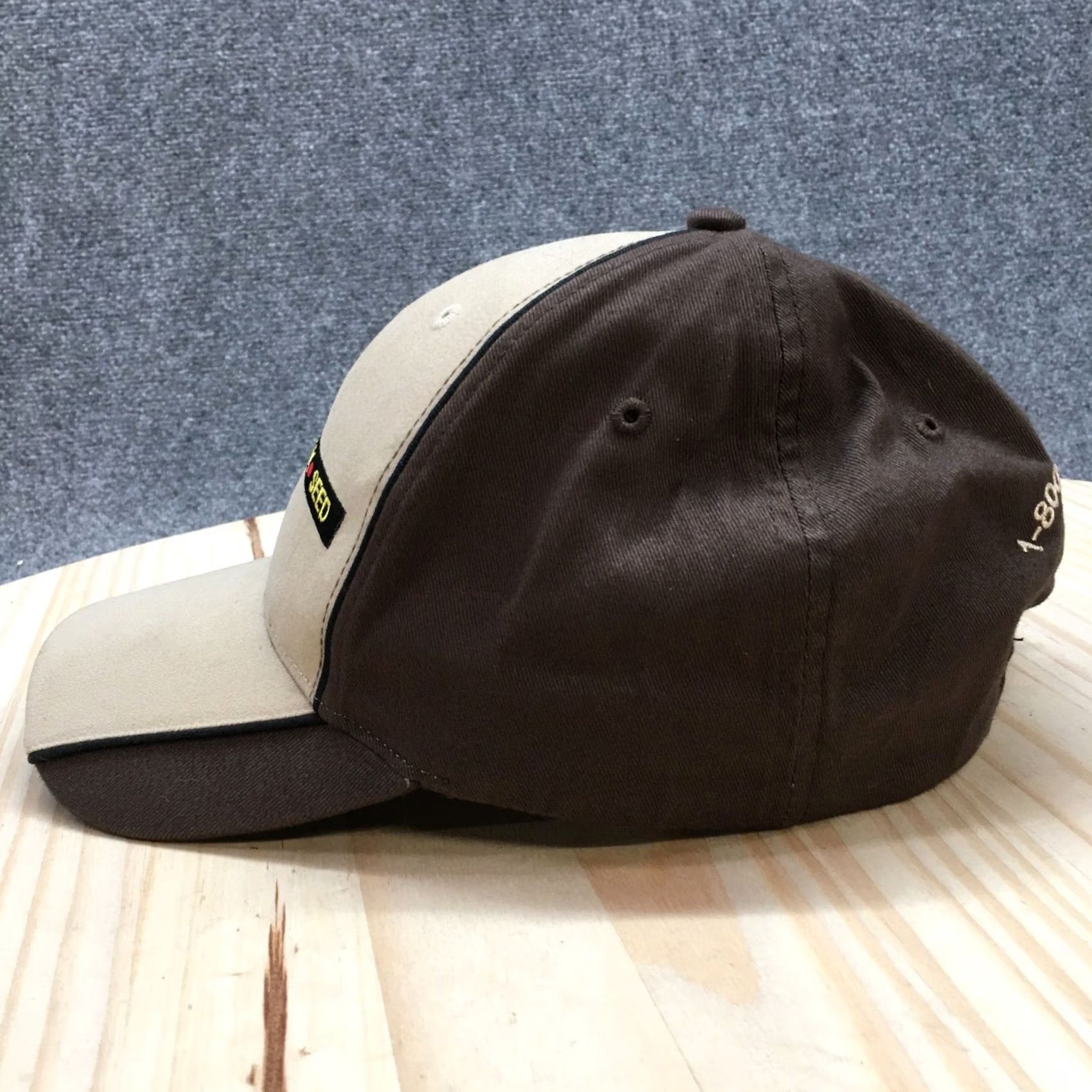 Katin Kati Renk Seed Baseball Cap Mens One Size Fits All Brown Beige Embroidered Curve Bill Size ONE SIZE - 4 Thumbnail